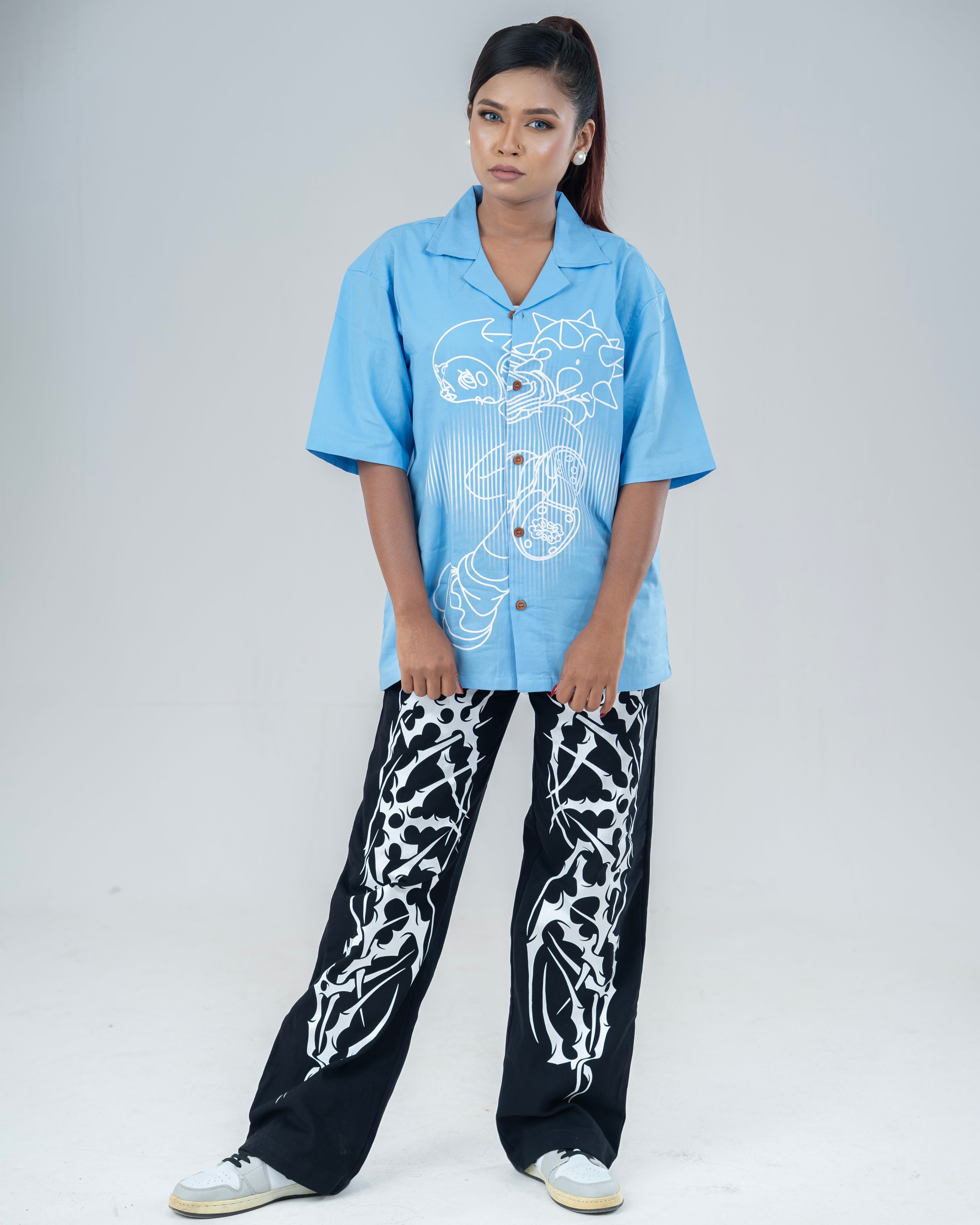 Sky Blue Cuban Shirt