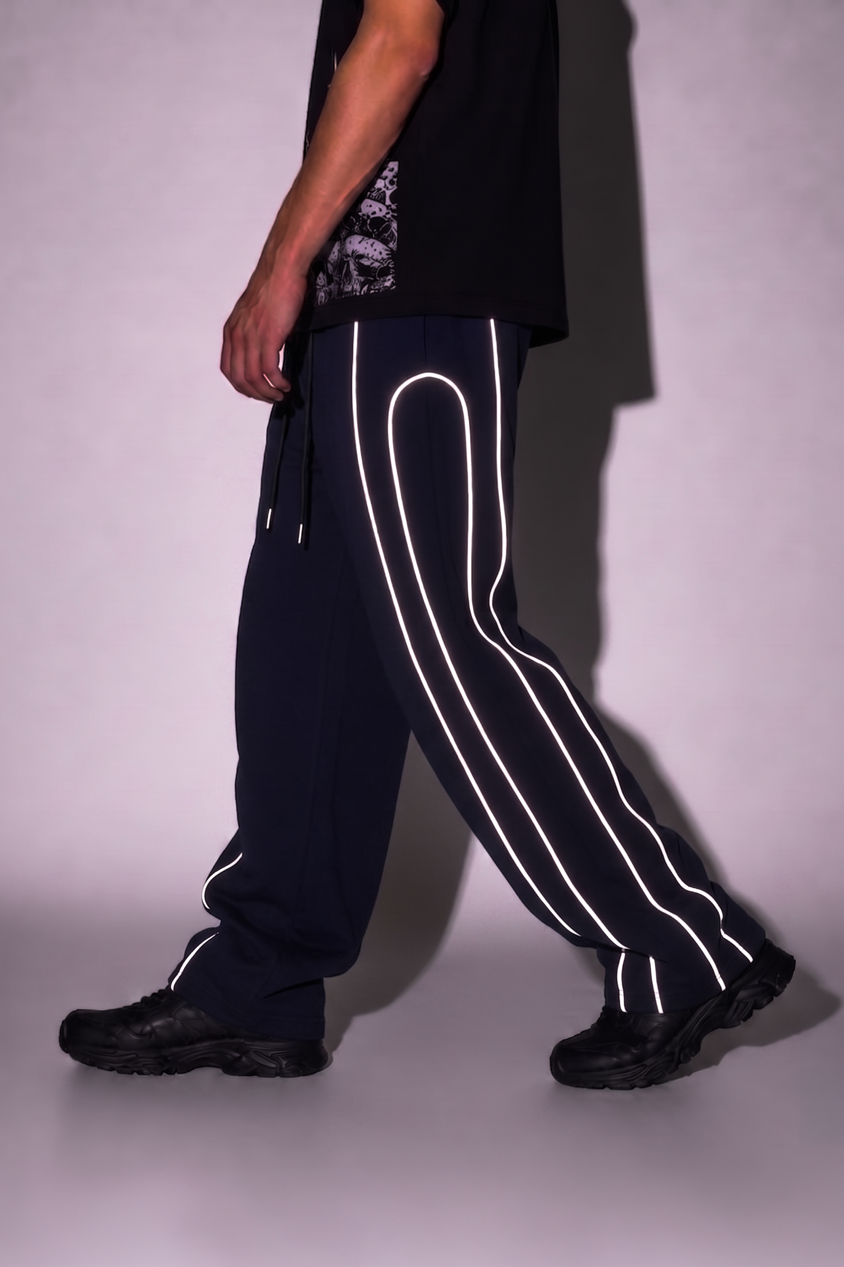 Double Reflective Baggy Pant