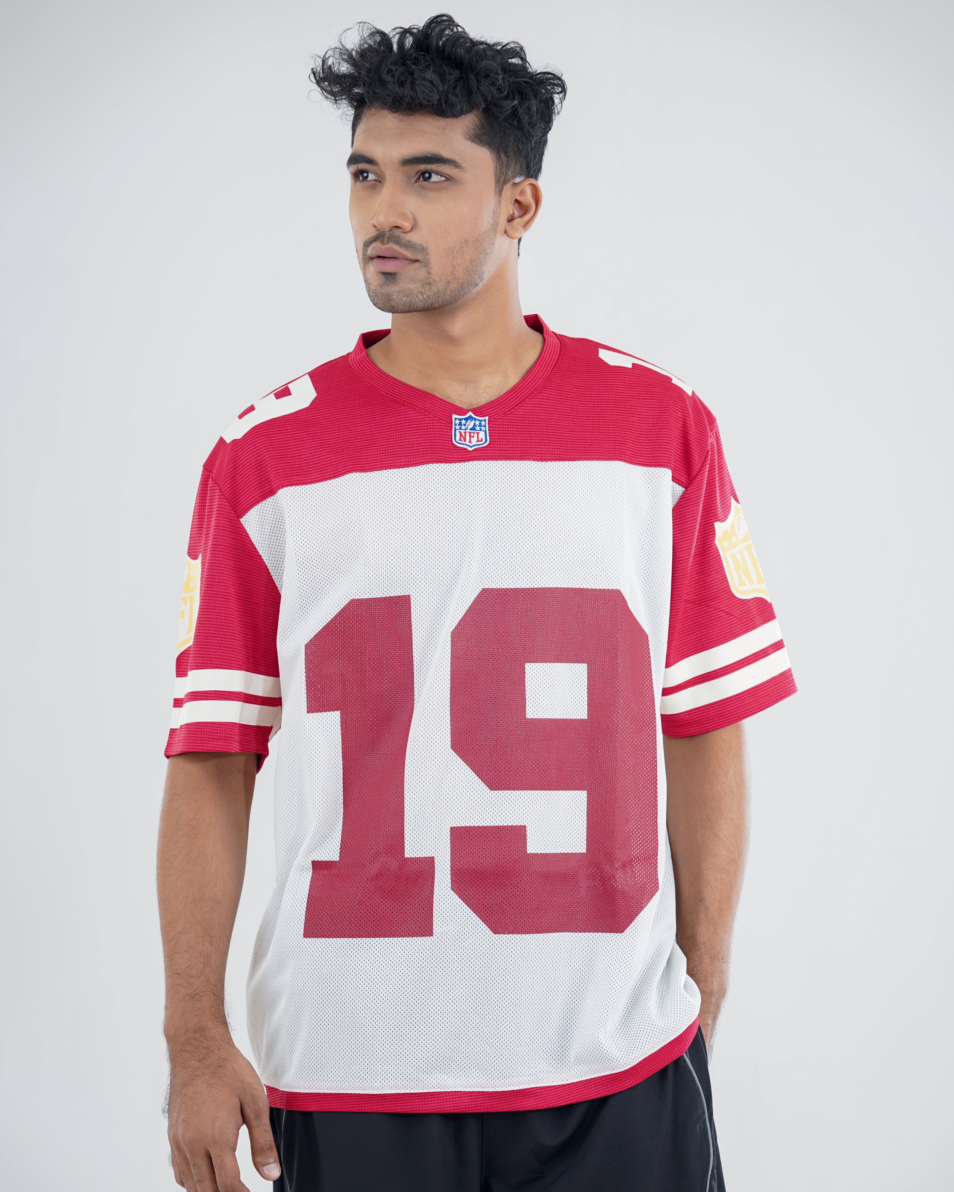 Red 19 NFL Jersey