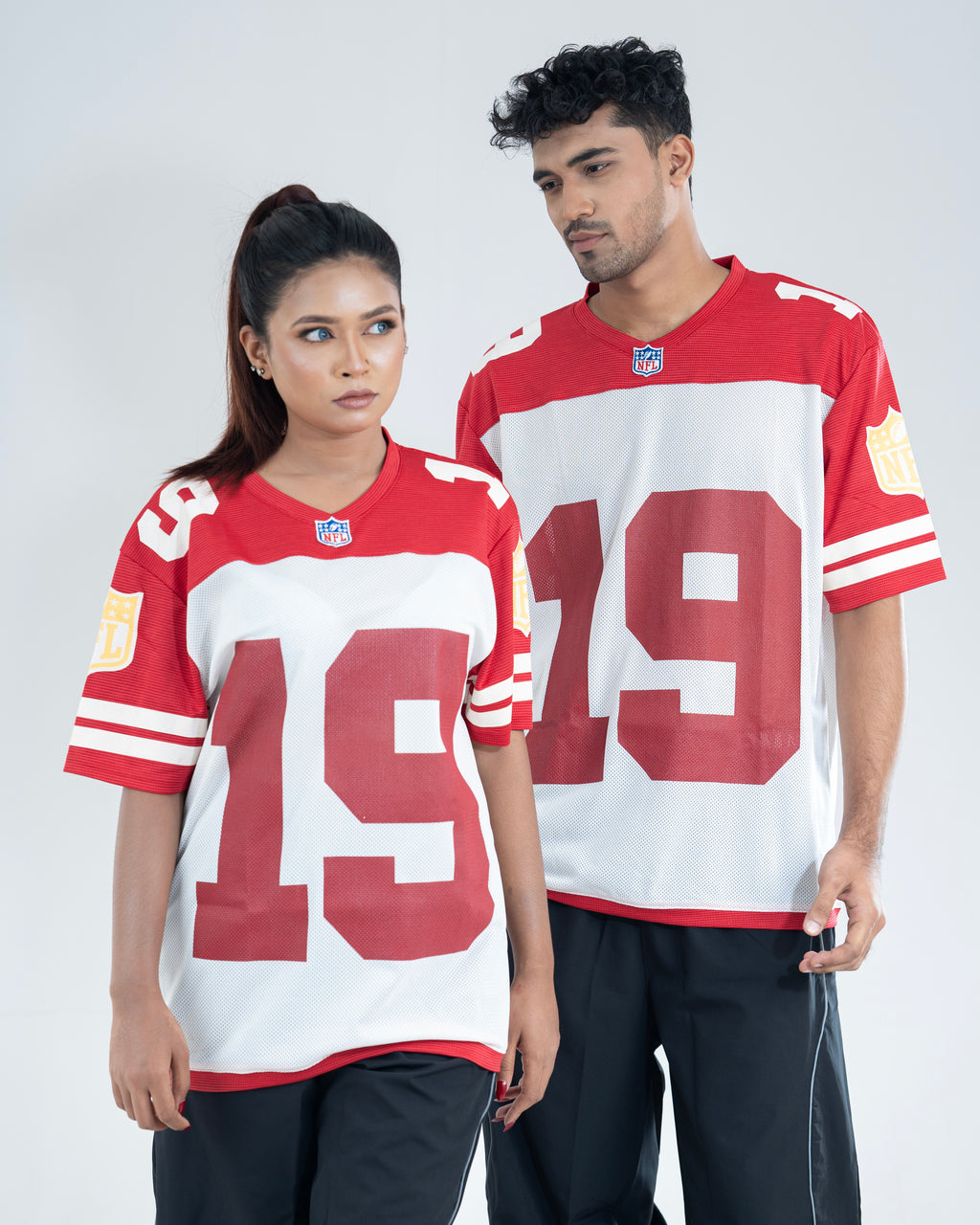 Red 19 NFL Jersey