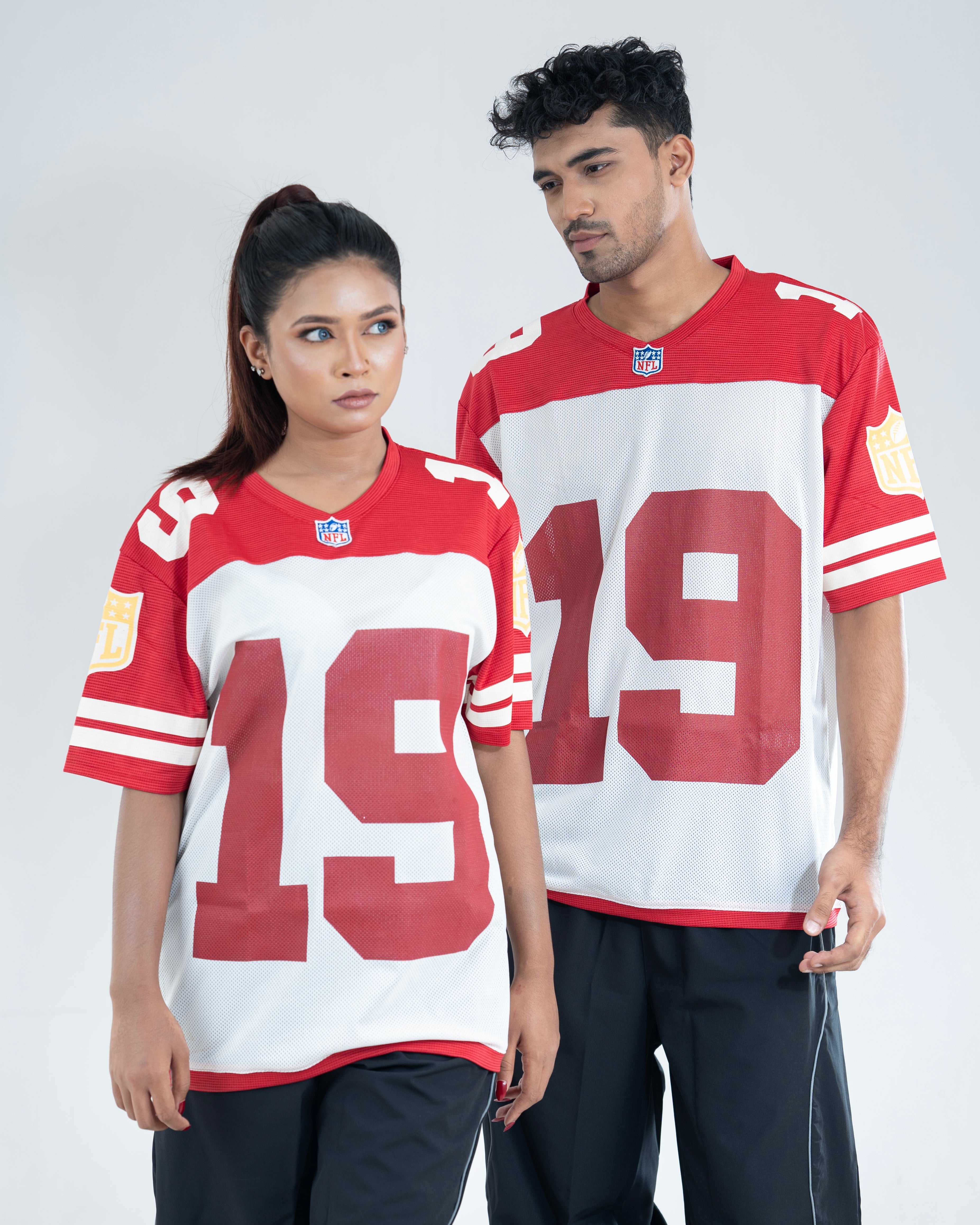 Red 19 NFL Jersey