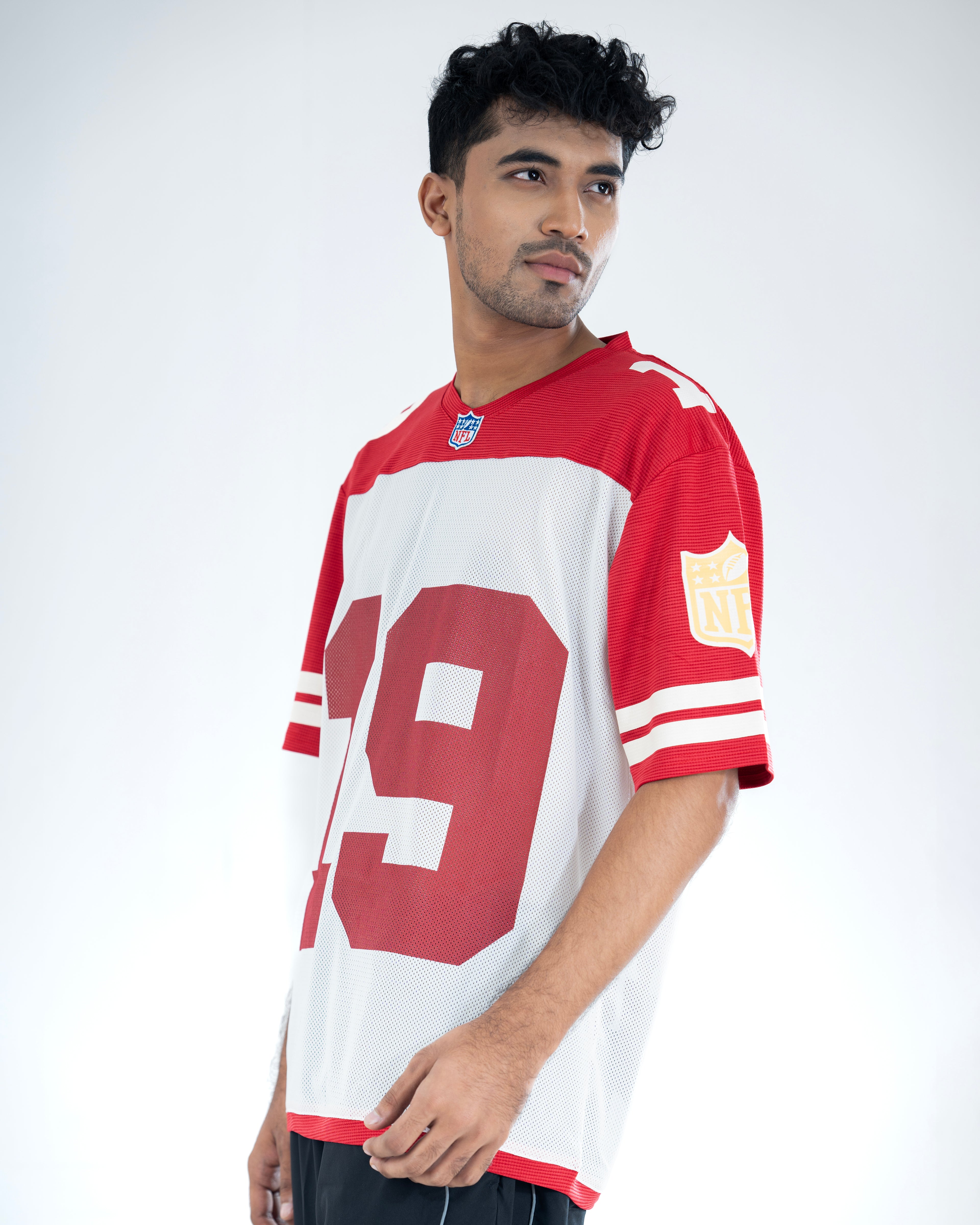 Red 19 NFL Jersey