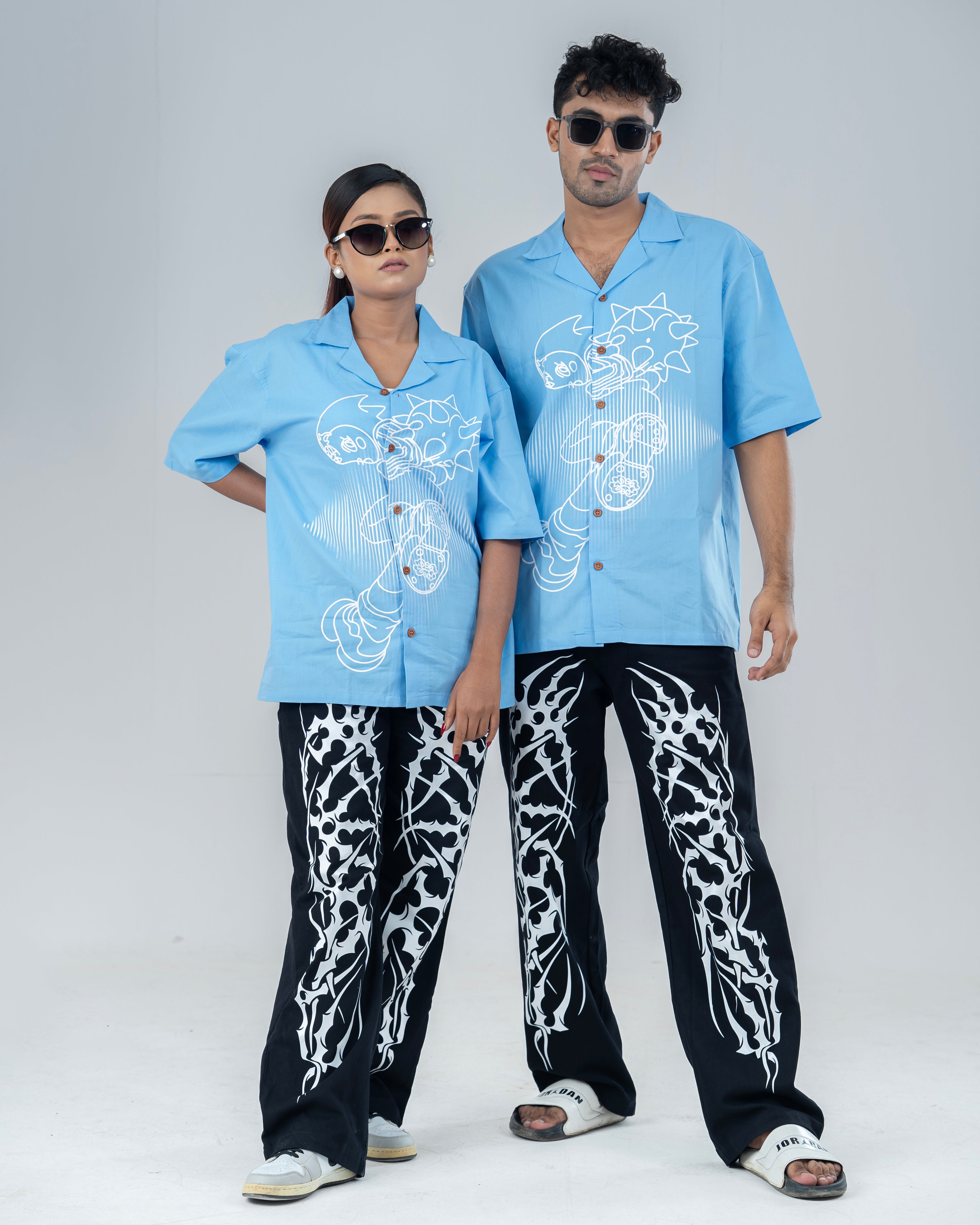 Sky Blue Cuban Shirt
