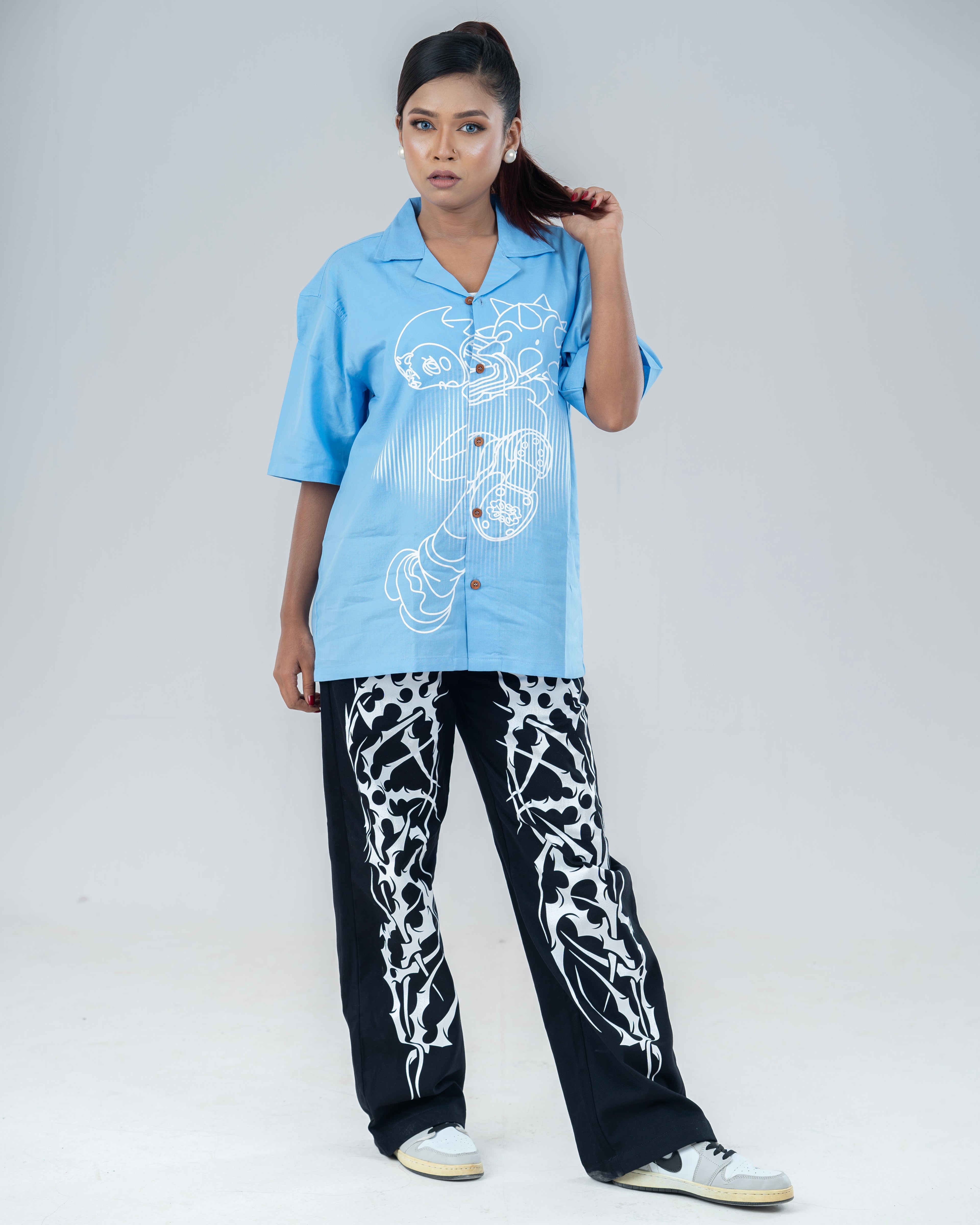 Sky Blue Cuban Shirt