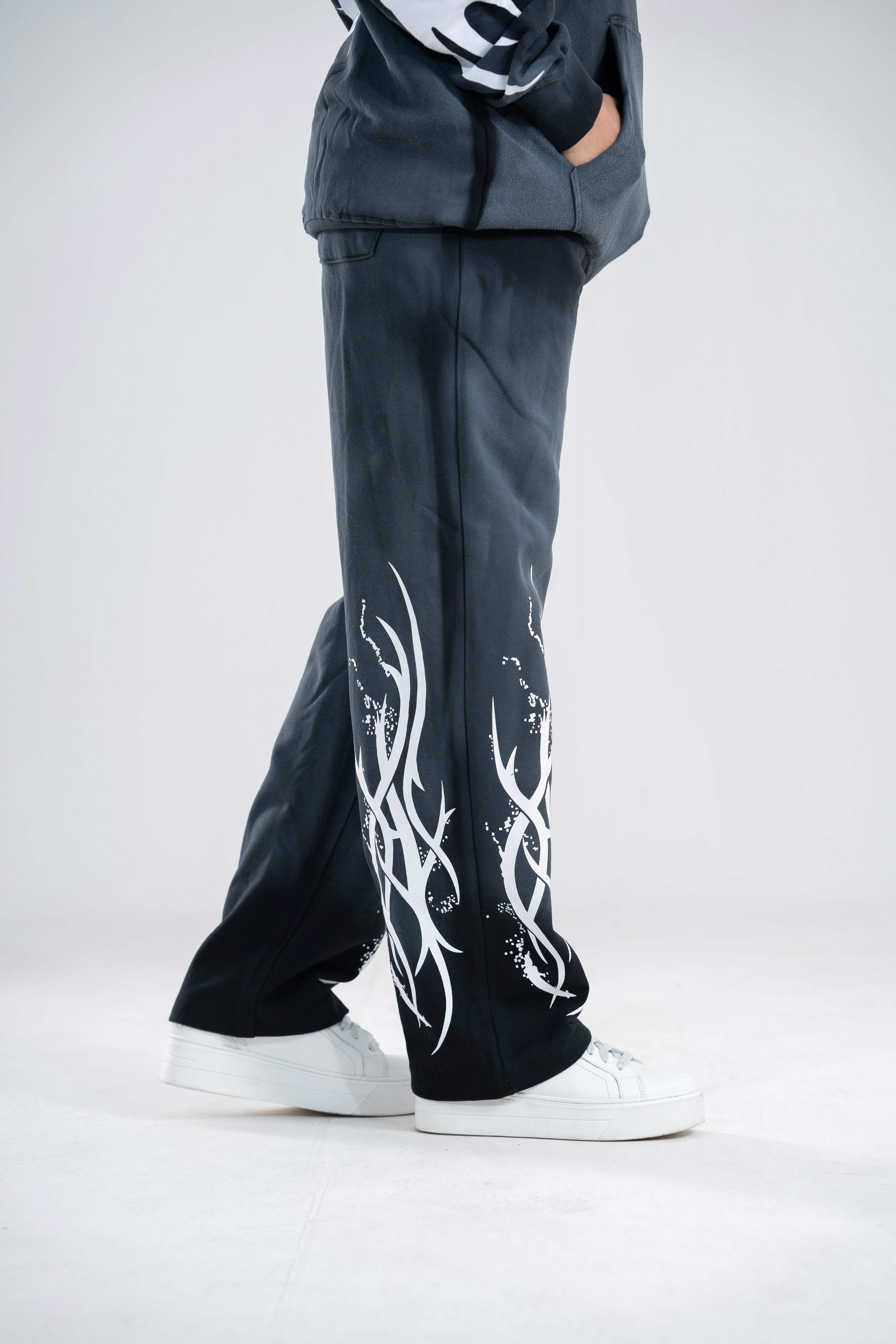 Spray Painted Baggy Jogger Pant