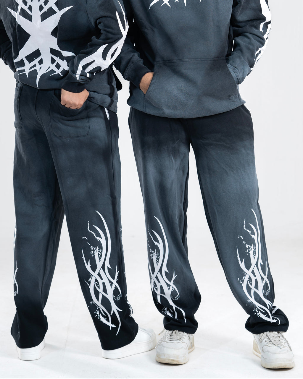 Spray Painted Baggy Jogger Pant