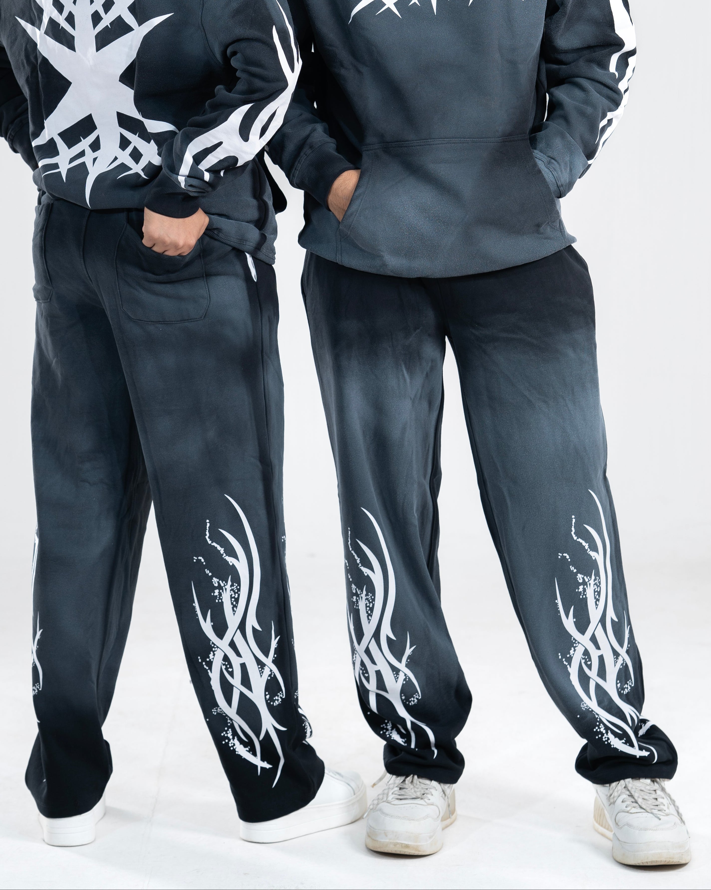 Spray Painted Baggy Jogger Pant