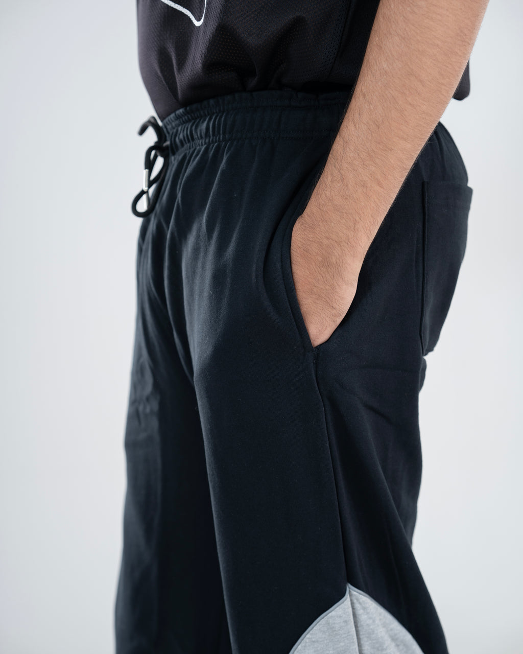 Black and Ash Joggers Pant