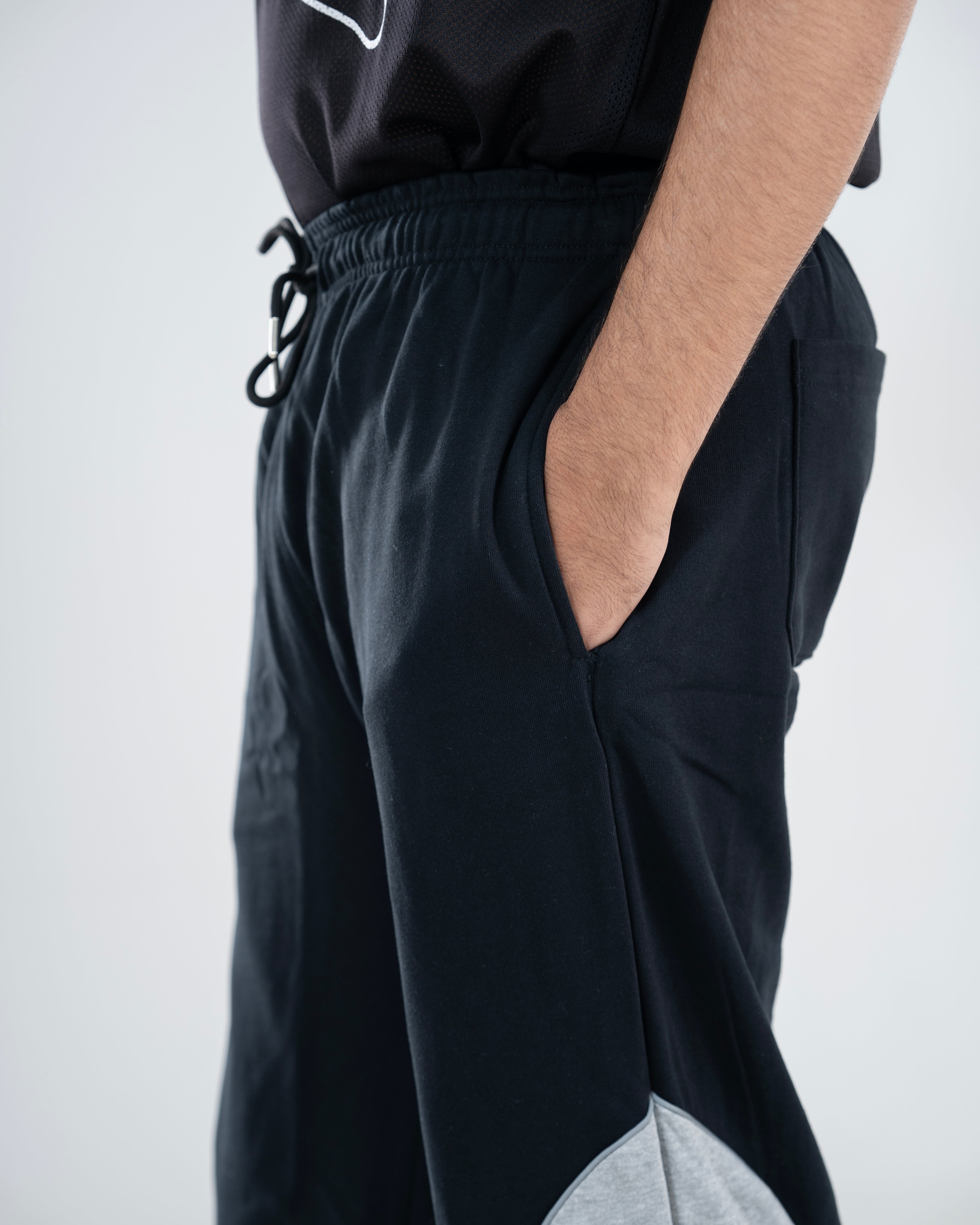 Black and Ash Joggers Pant