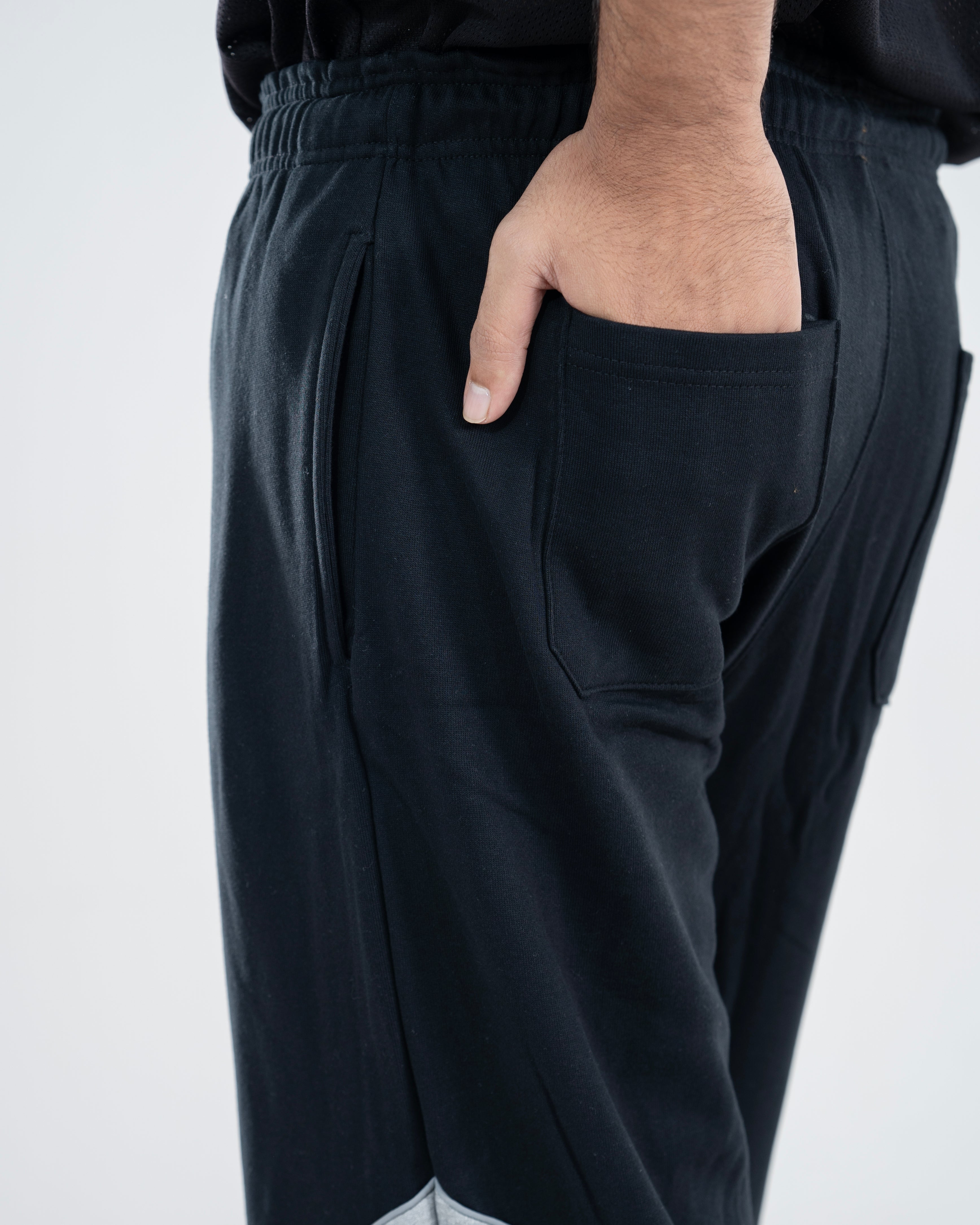 Black and Ash Joggers Pant