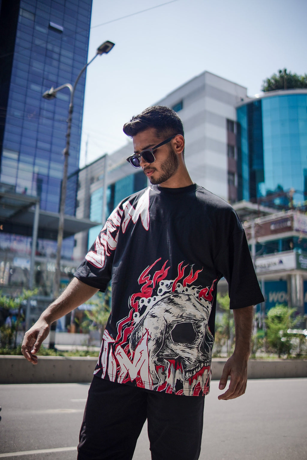 Victim Drop Shoulder T-Shirt