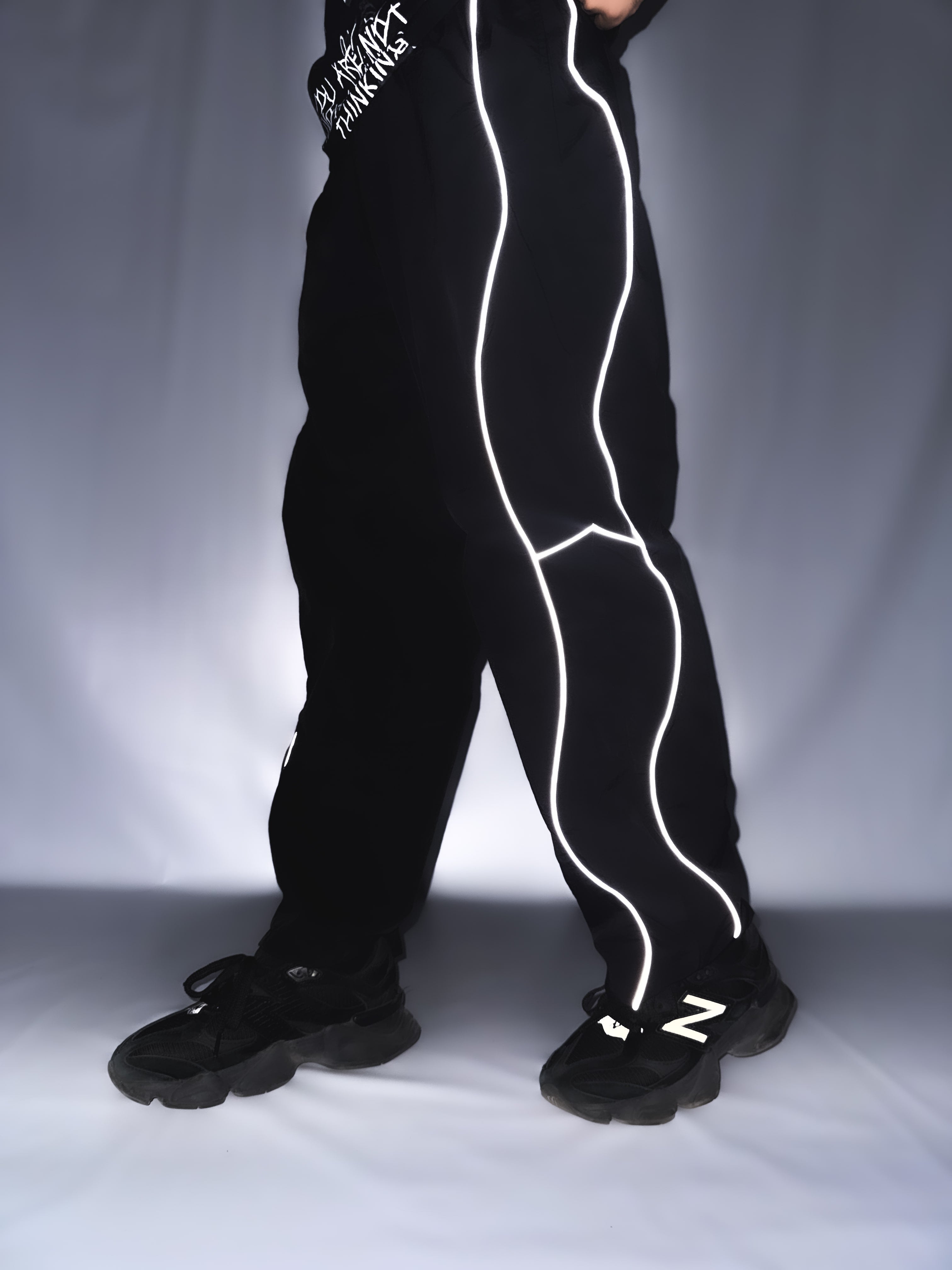 Stripe Baggy Pants