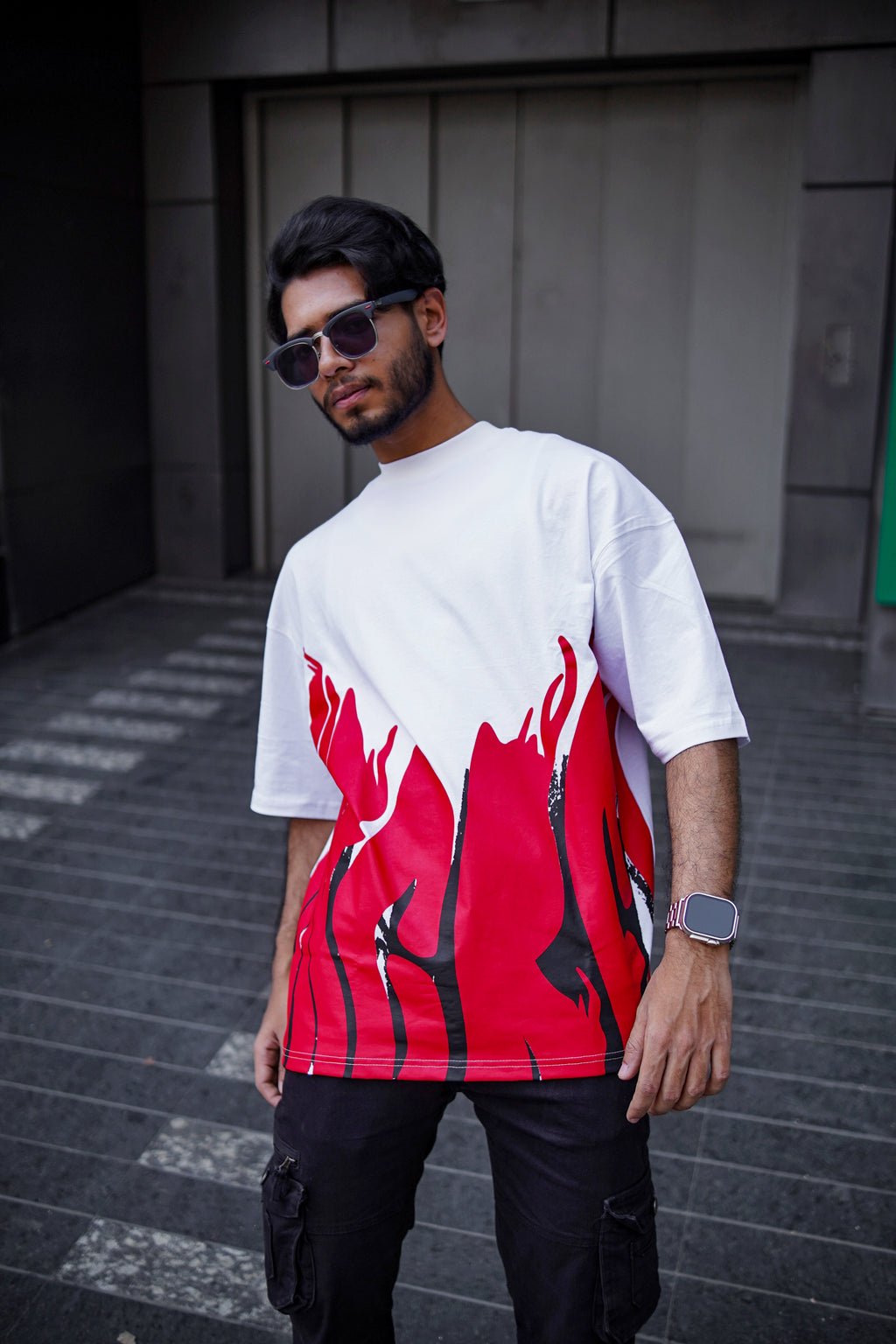 Chilling Drop Drop Shoulder T-Shirt