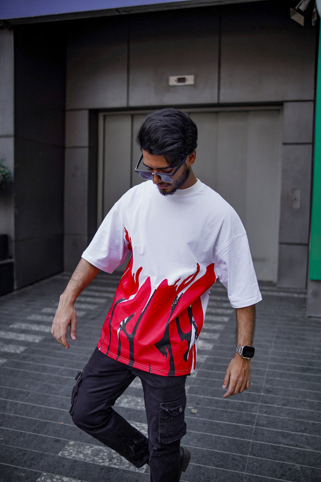 Chilling Drop Drop Shoulder T-Shirt