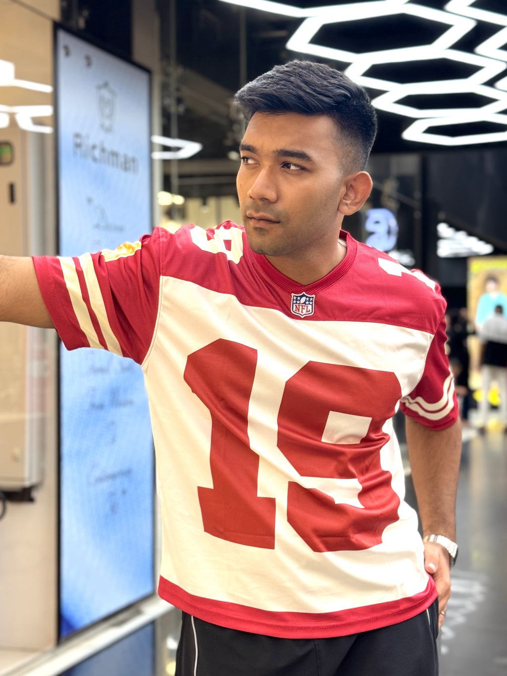 Red 19 NFL Jersey
