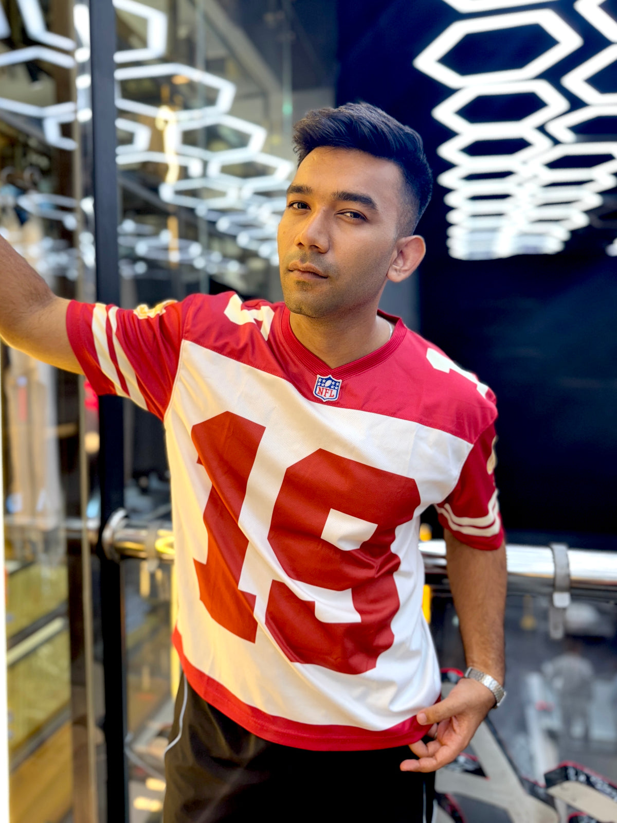 Red 19 NFL Jersey