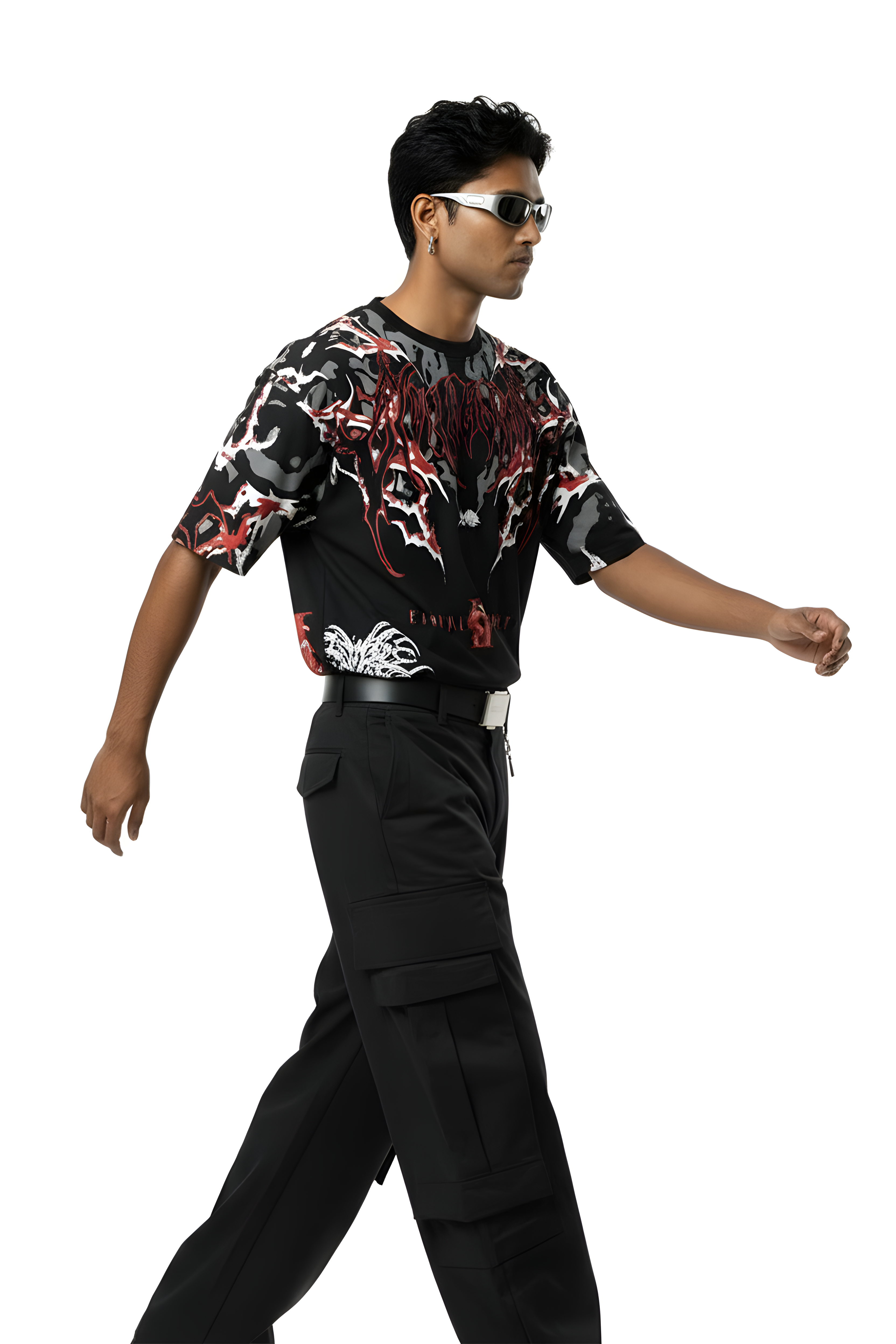 Mortal Kombat Drop Shoulder T-Shirt