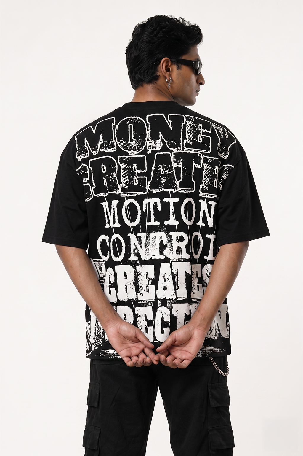 Money Motion Drop Shoulder T-Shirt