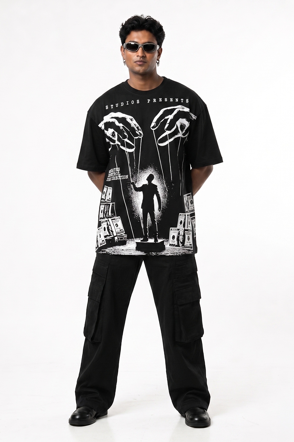 Money Motion Drop Shoulder T-Shirt