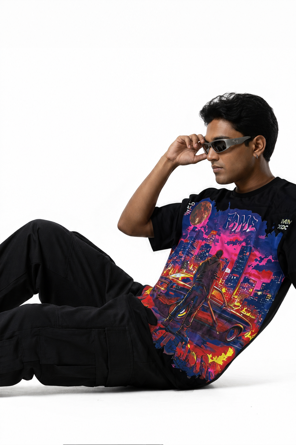 Against The World Drop Shoulder T-Shirt
