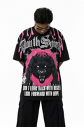 Thunder Black Tiger Drop Shoulder T-Shirt