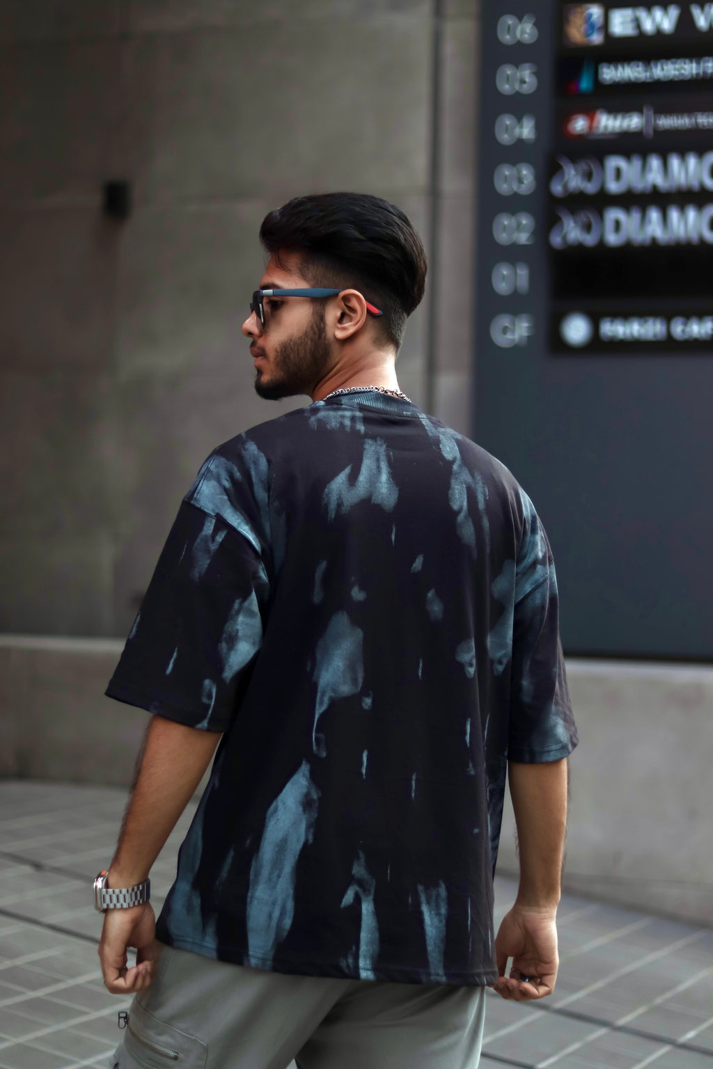Smoke Drop Shoulder T-Shirt