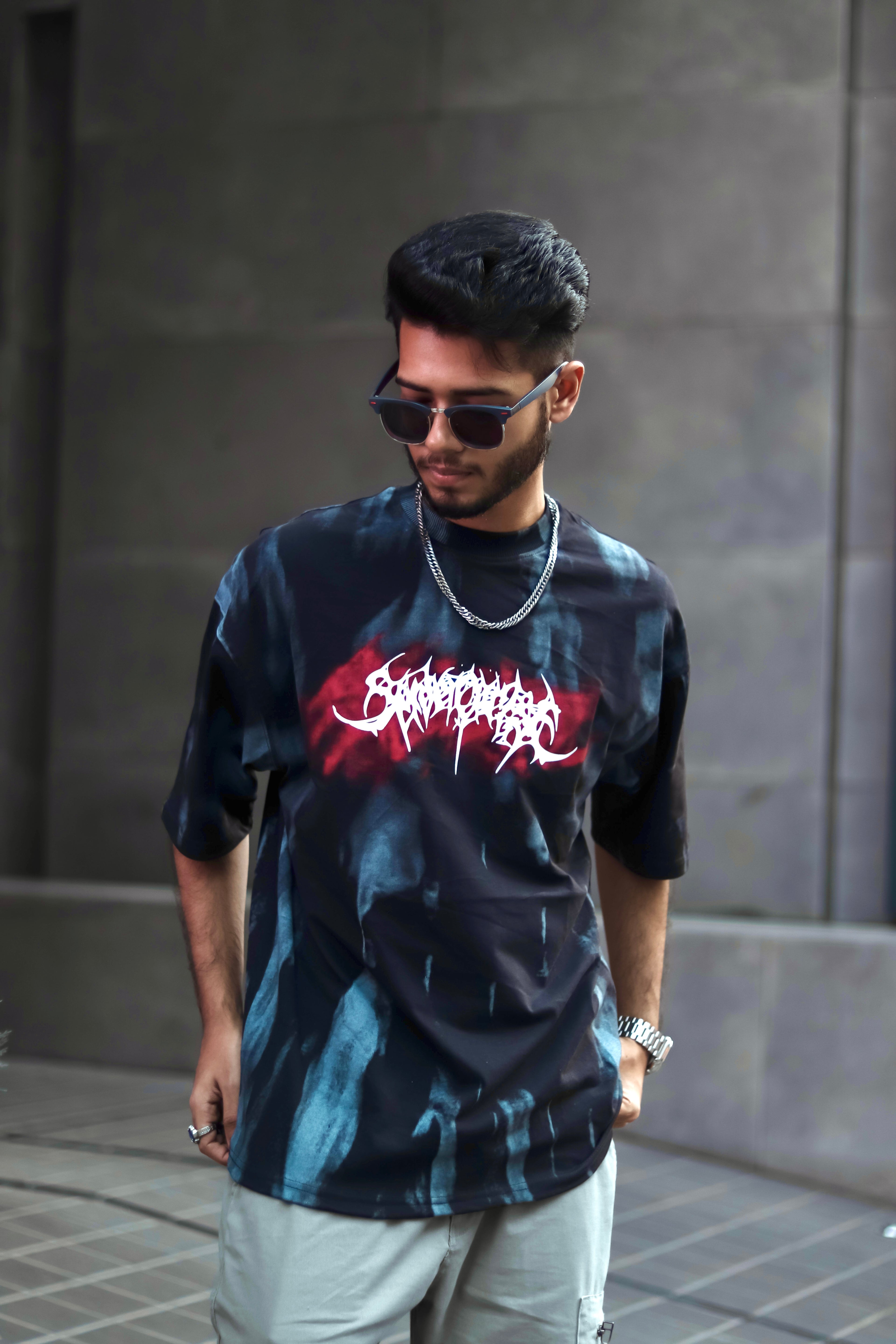 Smoke Drop Shoulder T-Shirt