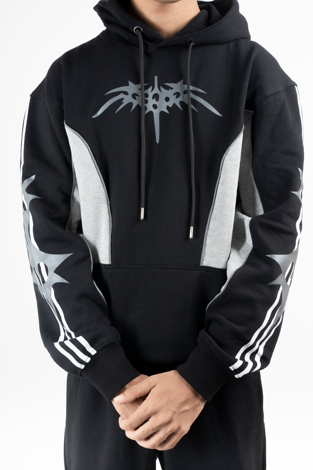 Black And Grey Hoodie