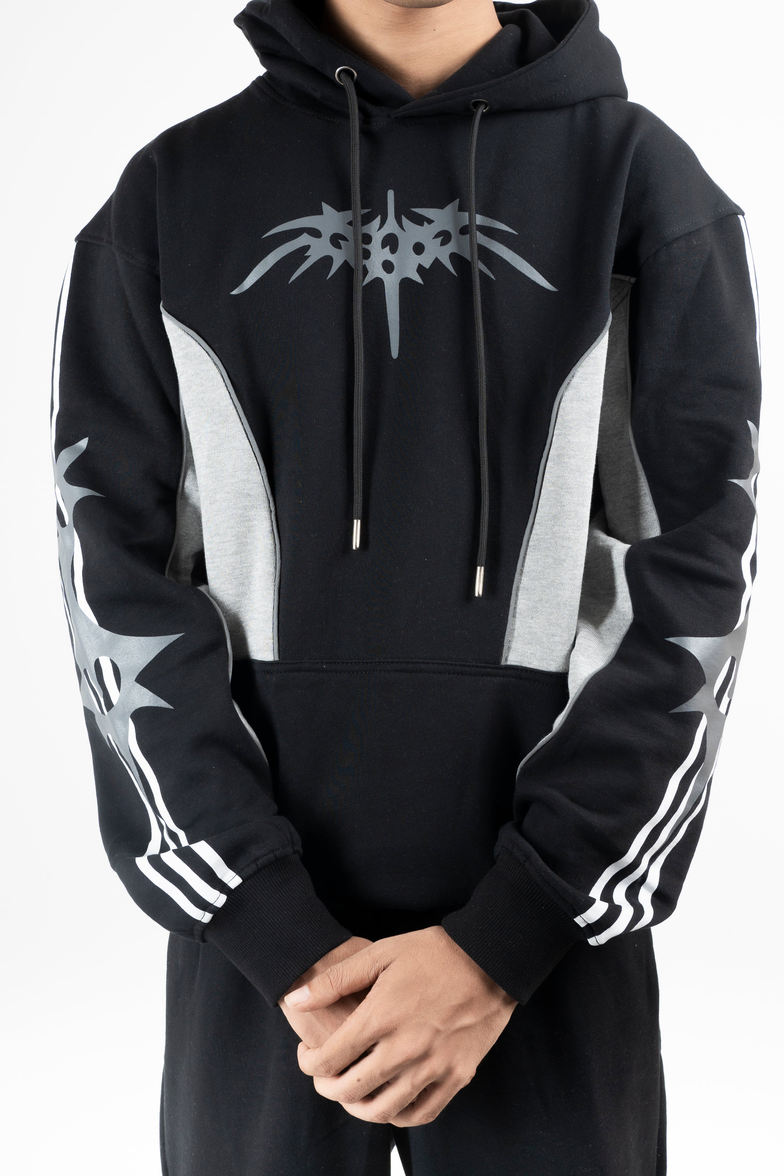 Black And Grey Hoodie