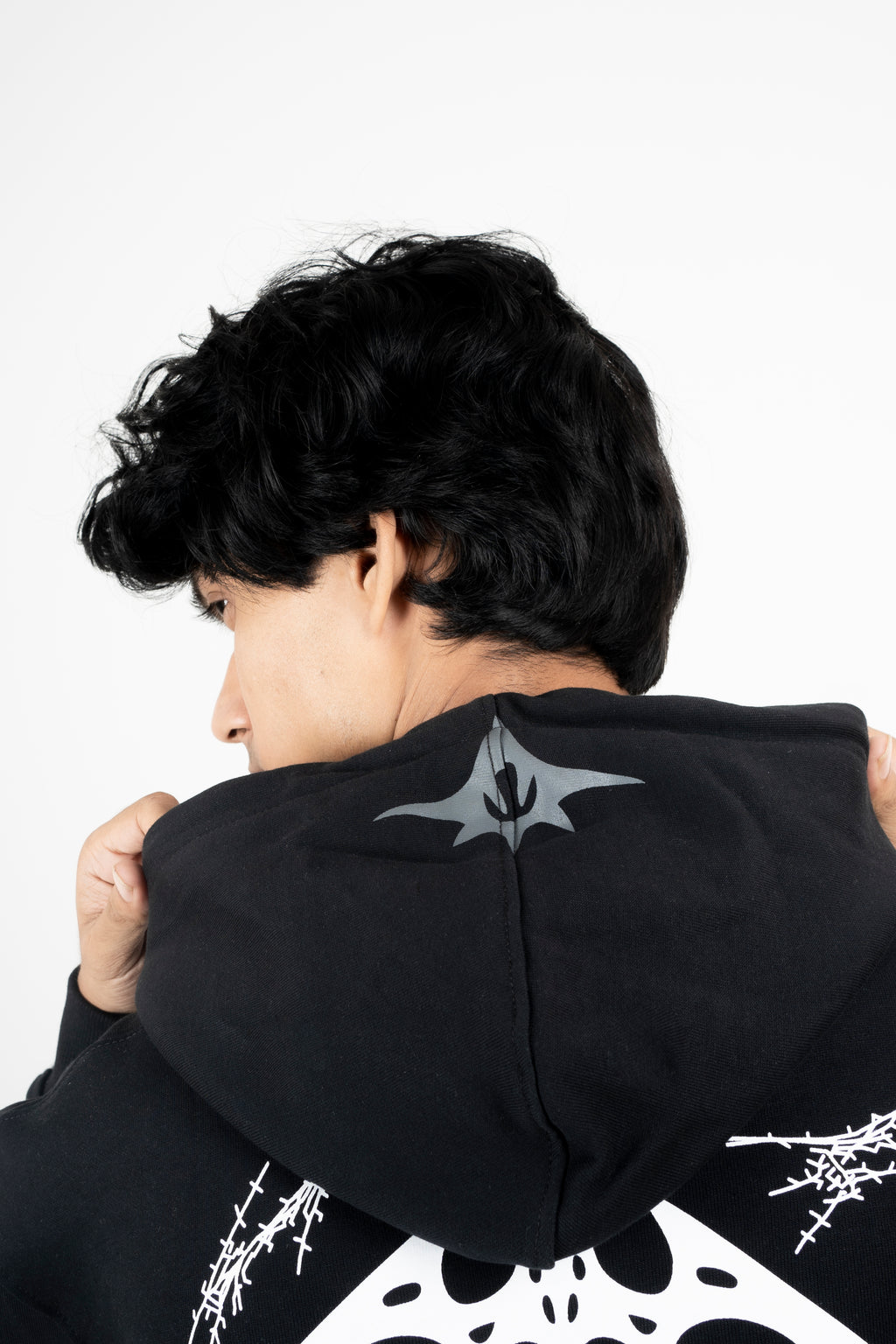 Black And Grey Hoodie