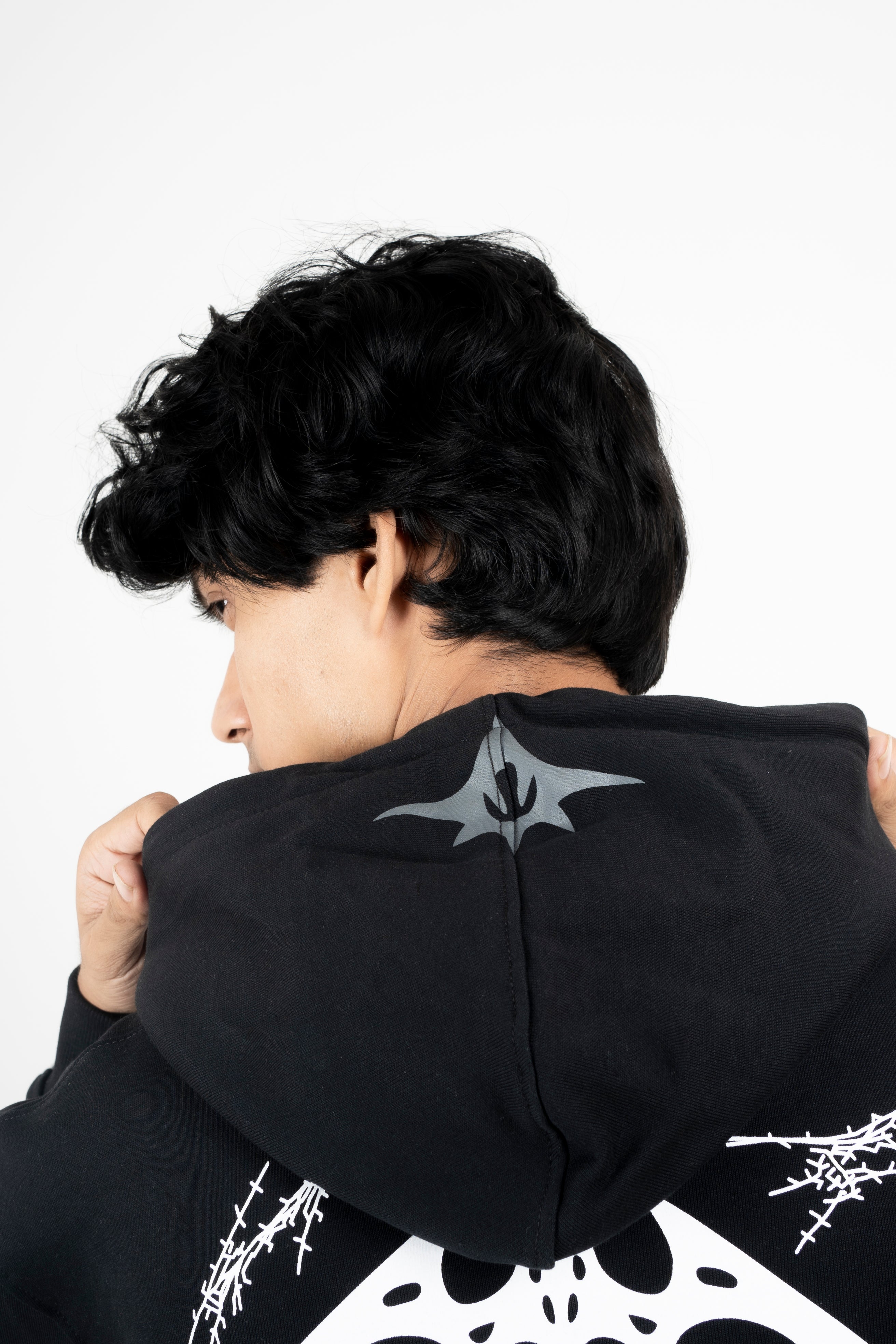 Black And Grey Hoodie