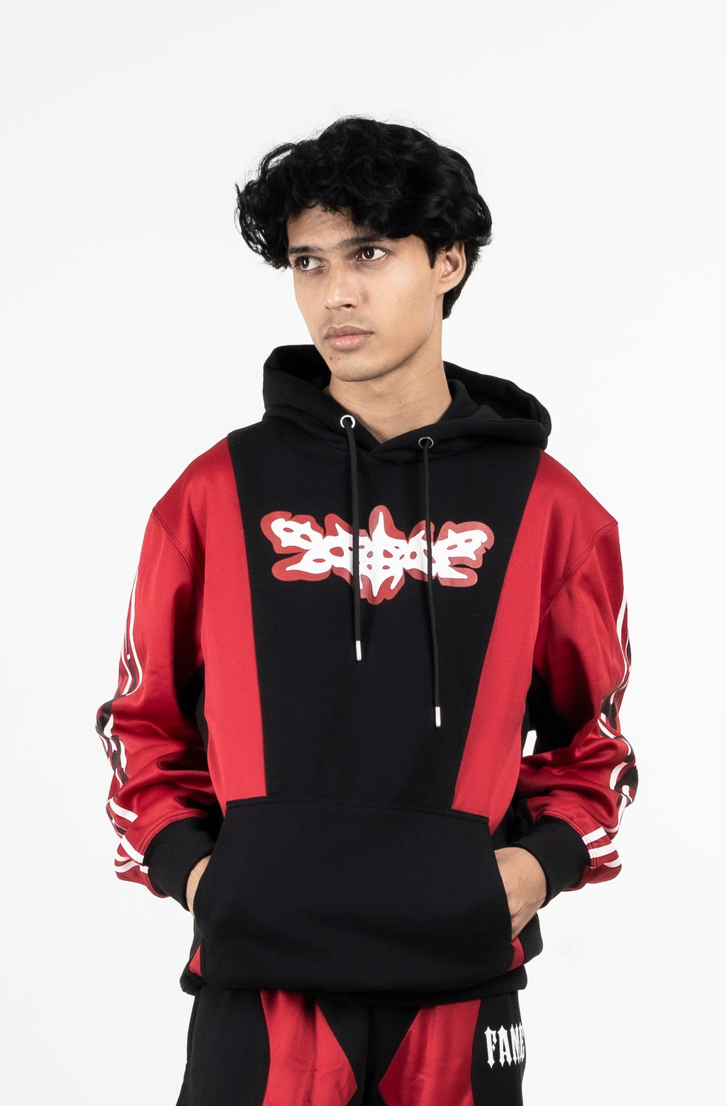 Black And Red Hoodie