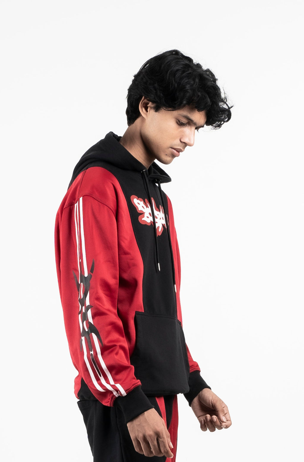 Black And Red Hoodie