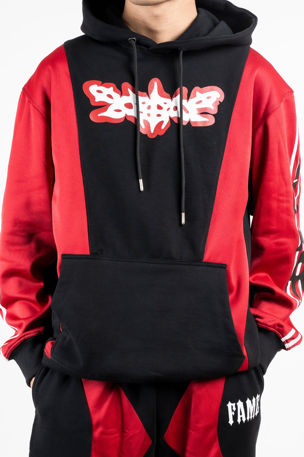 Black And Red Hoodie
