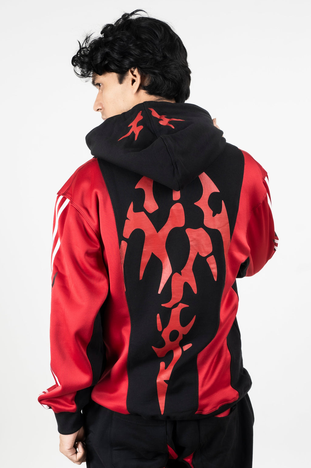 Black And Red Hoodie