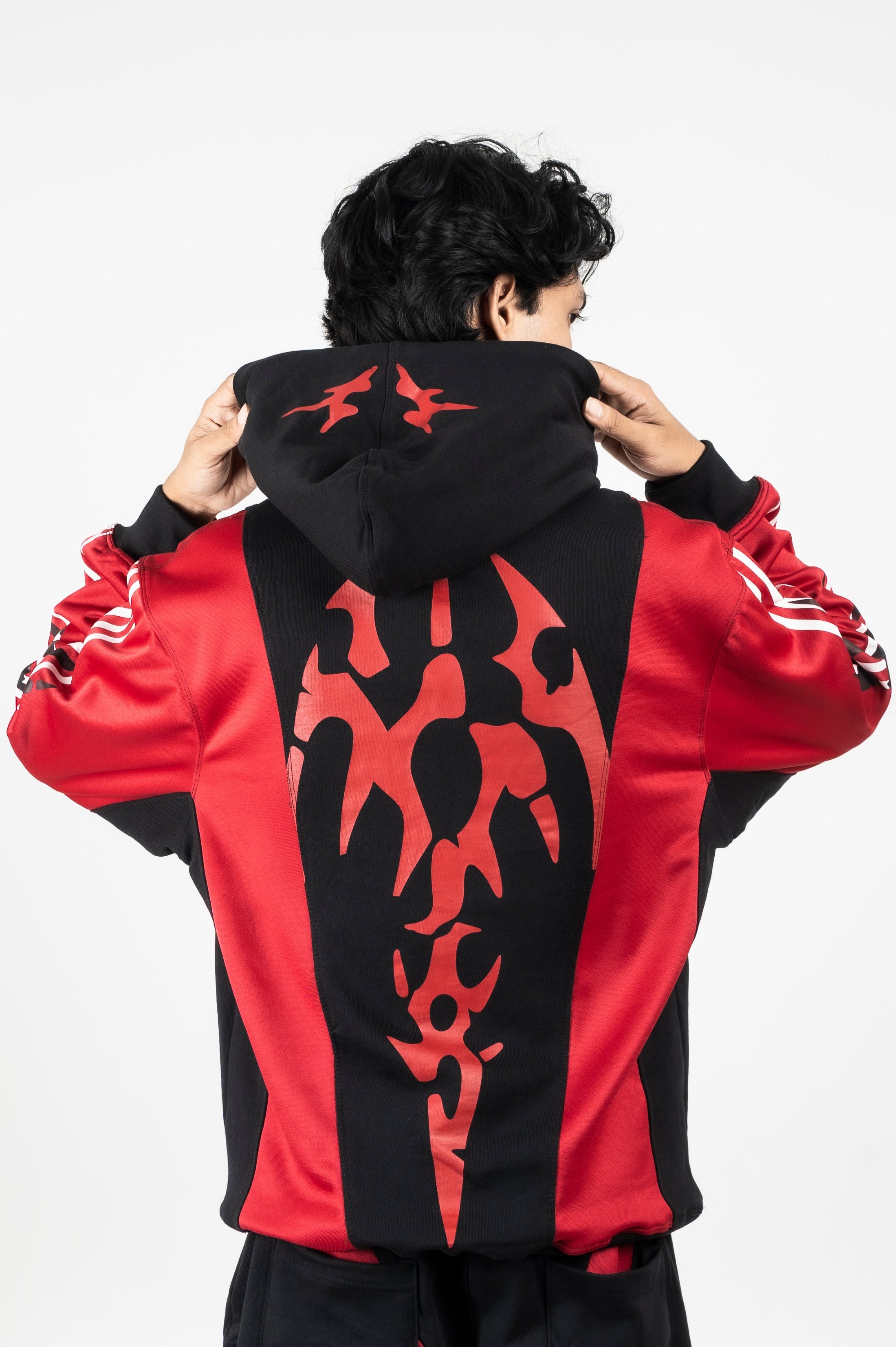 Black And Red Hoodie