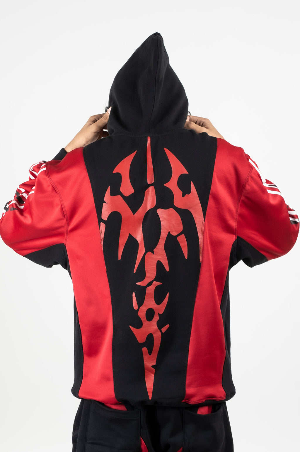 Black And Red Hoodie
