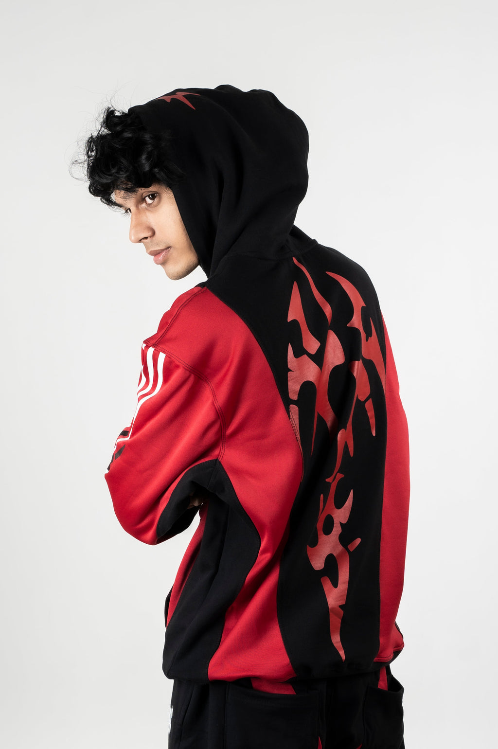 Black And Red Hoodie