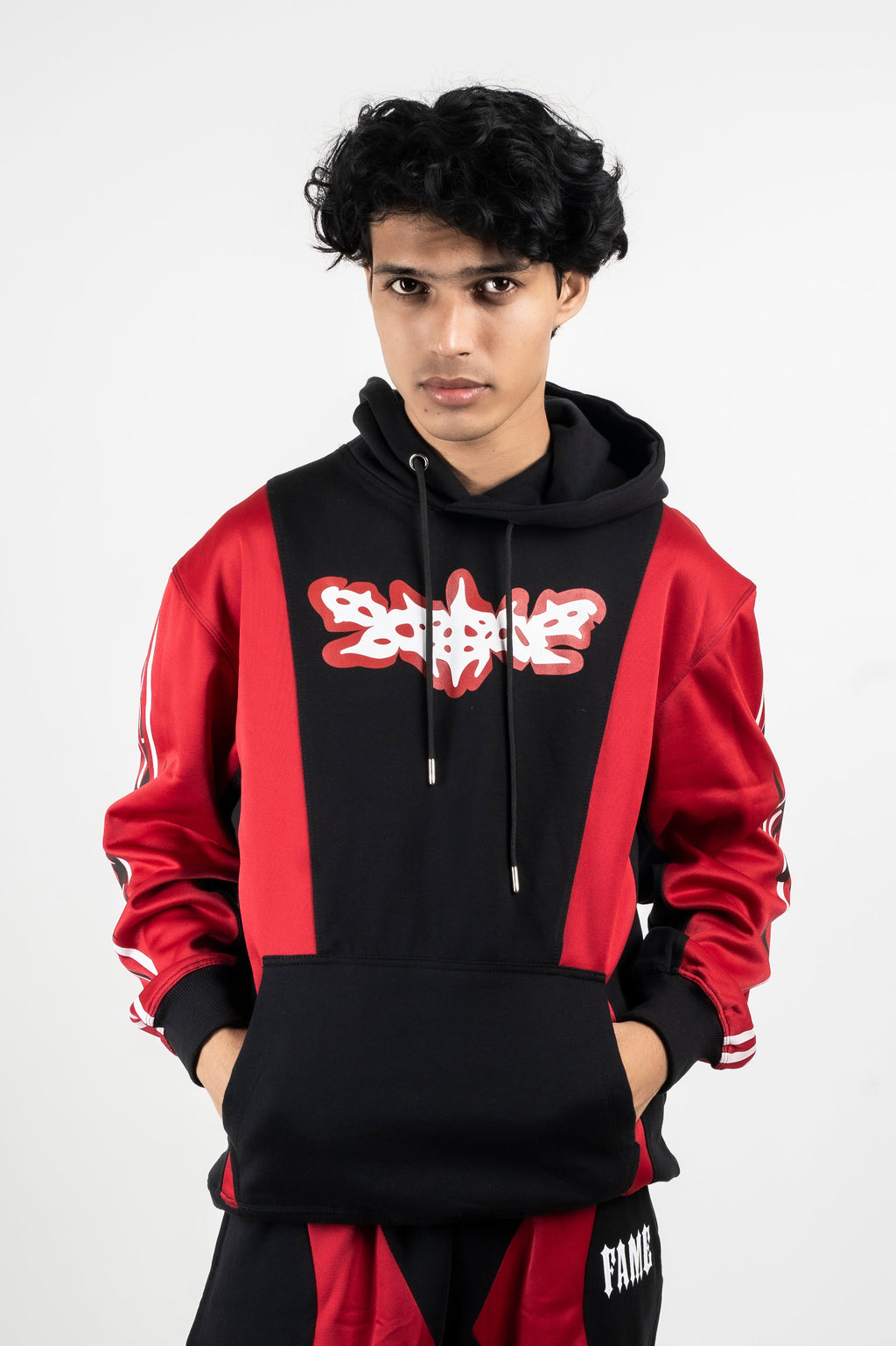 Black And Red Hoodie