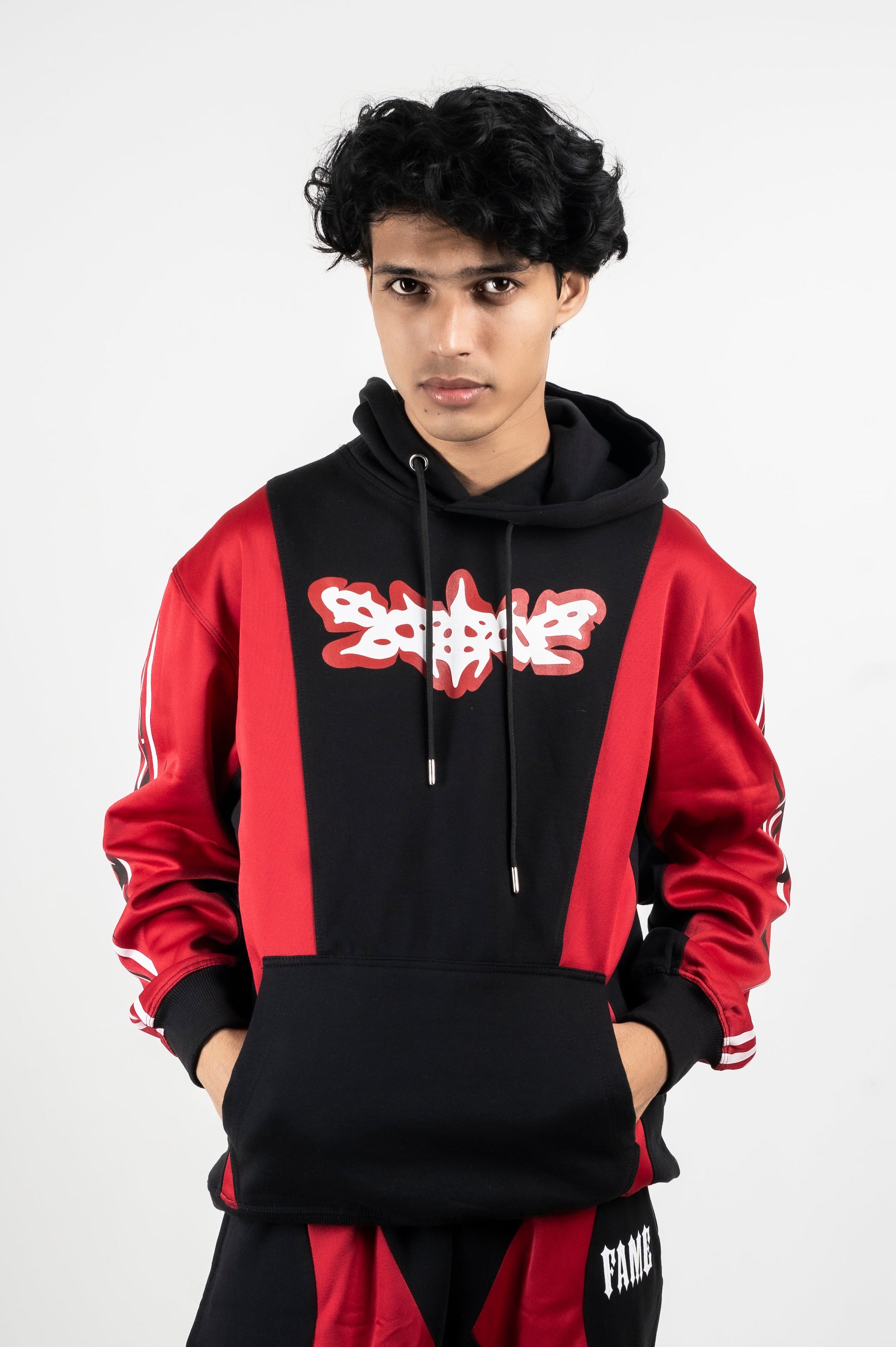 Black And Red Hoodie
