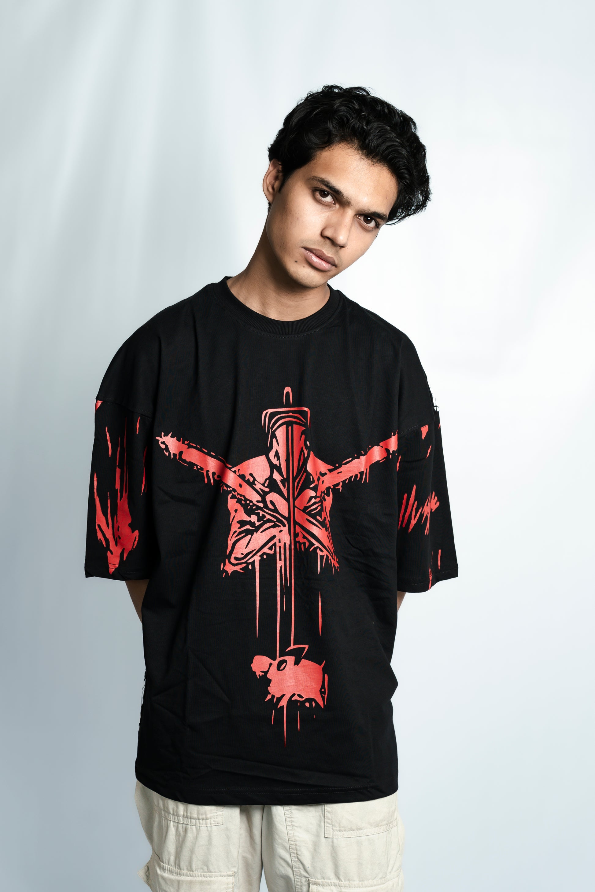 Chain Saw Man Drop Shoulder T-Shirt