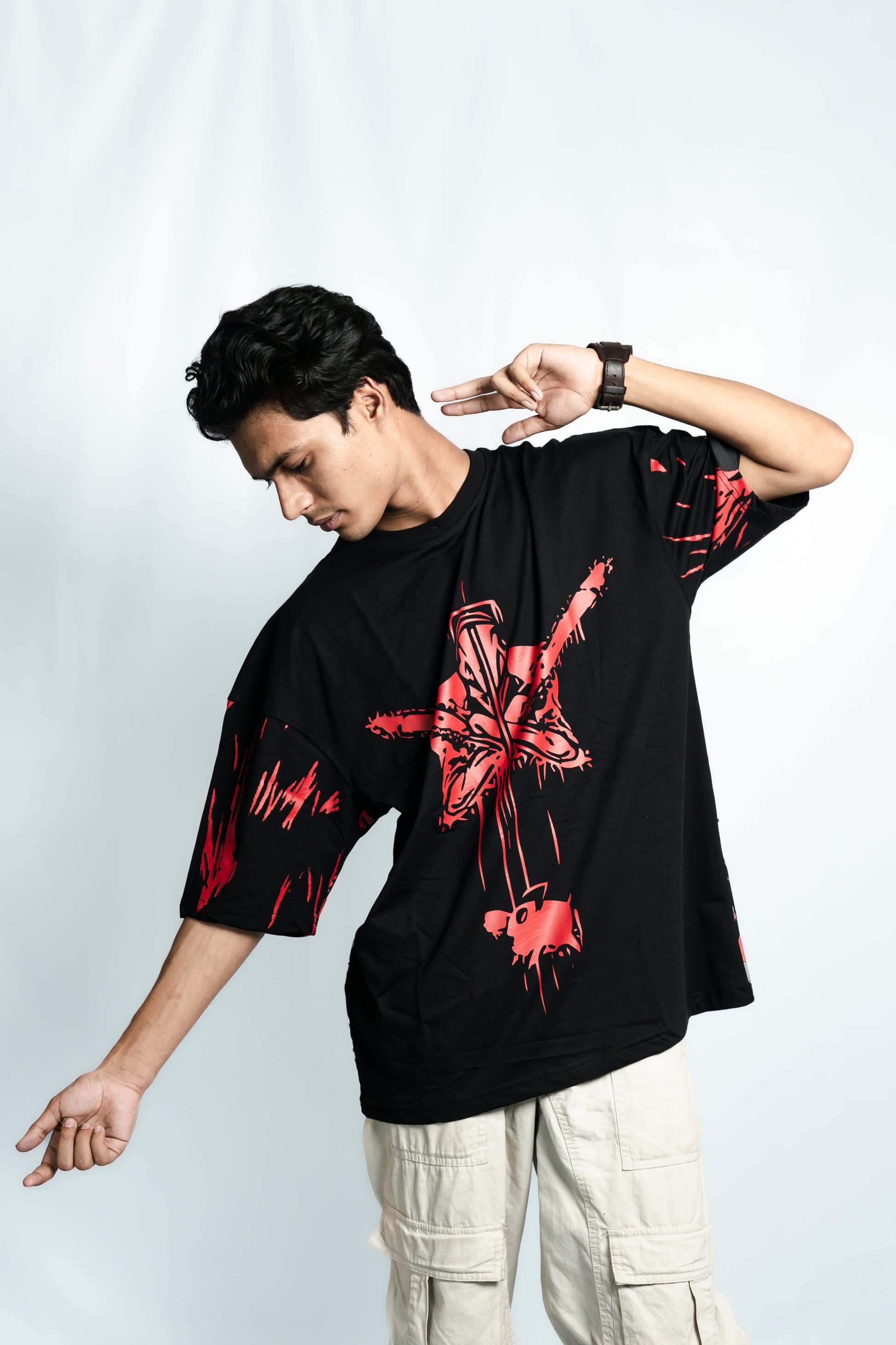 Chain Saw Man Drop Shoulder T-Shirt