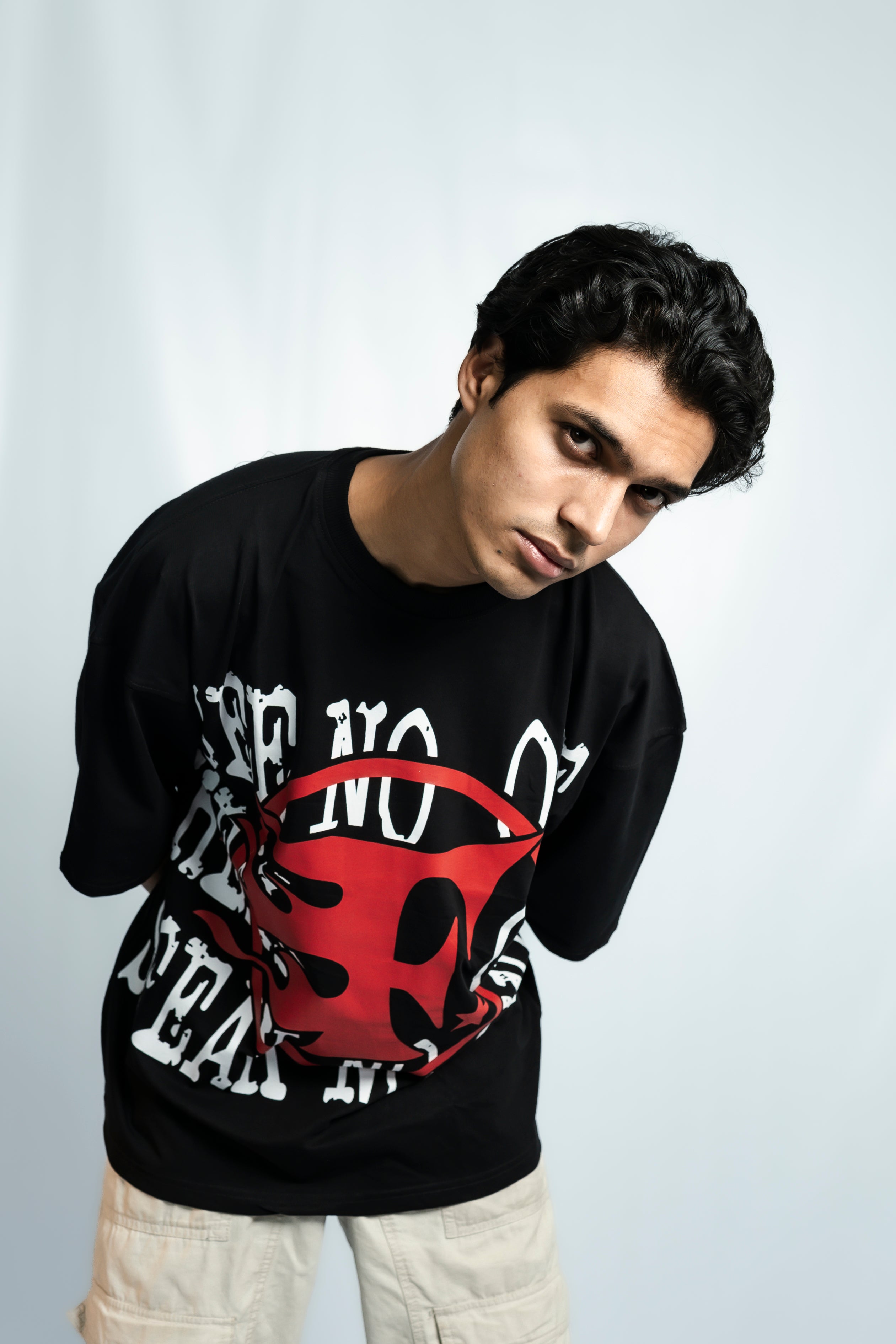 No Emotions Drop Shoulder T-Shirt