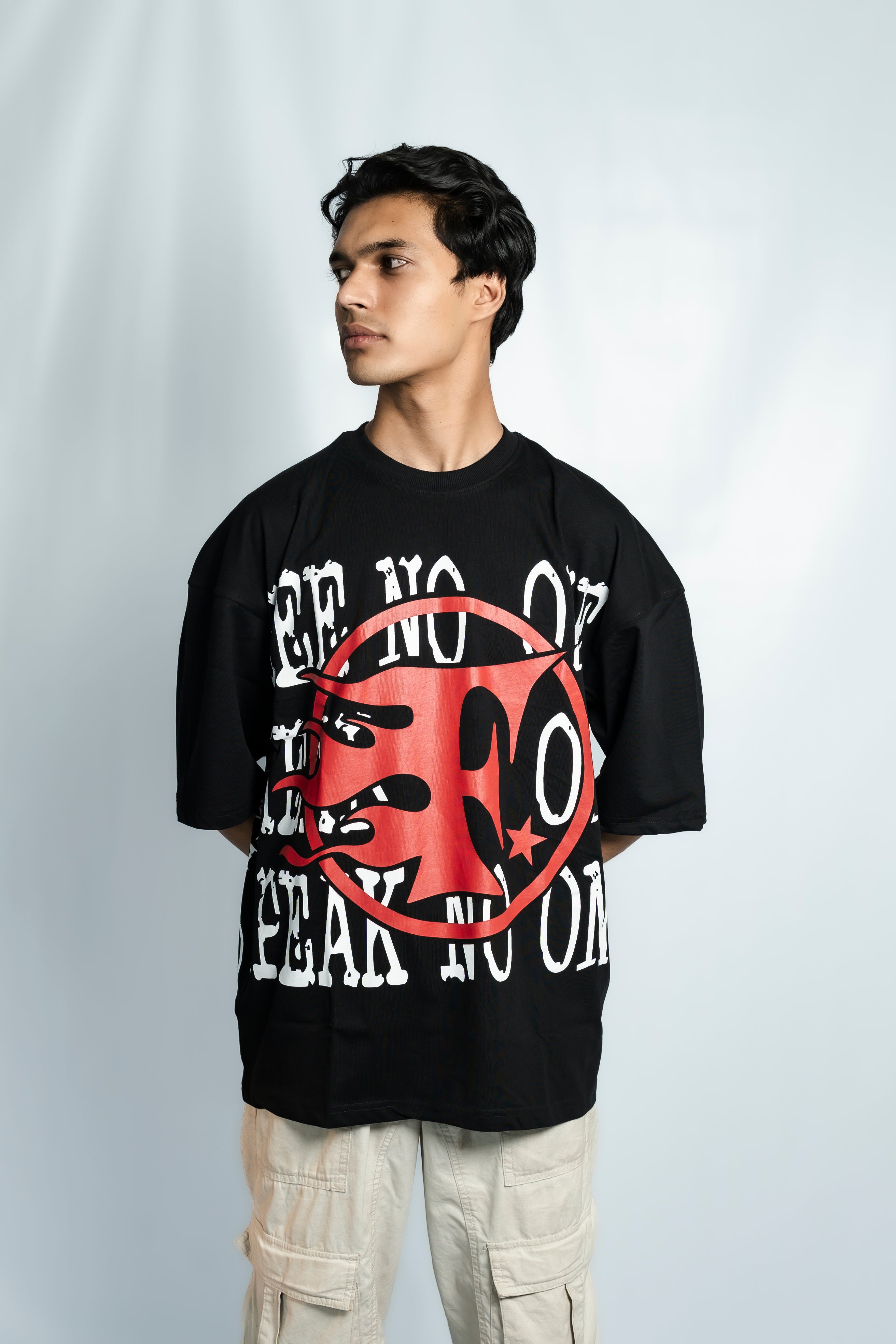 No Emotions Drop Shoulder T-Shirt