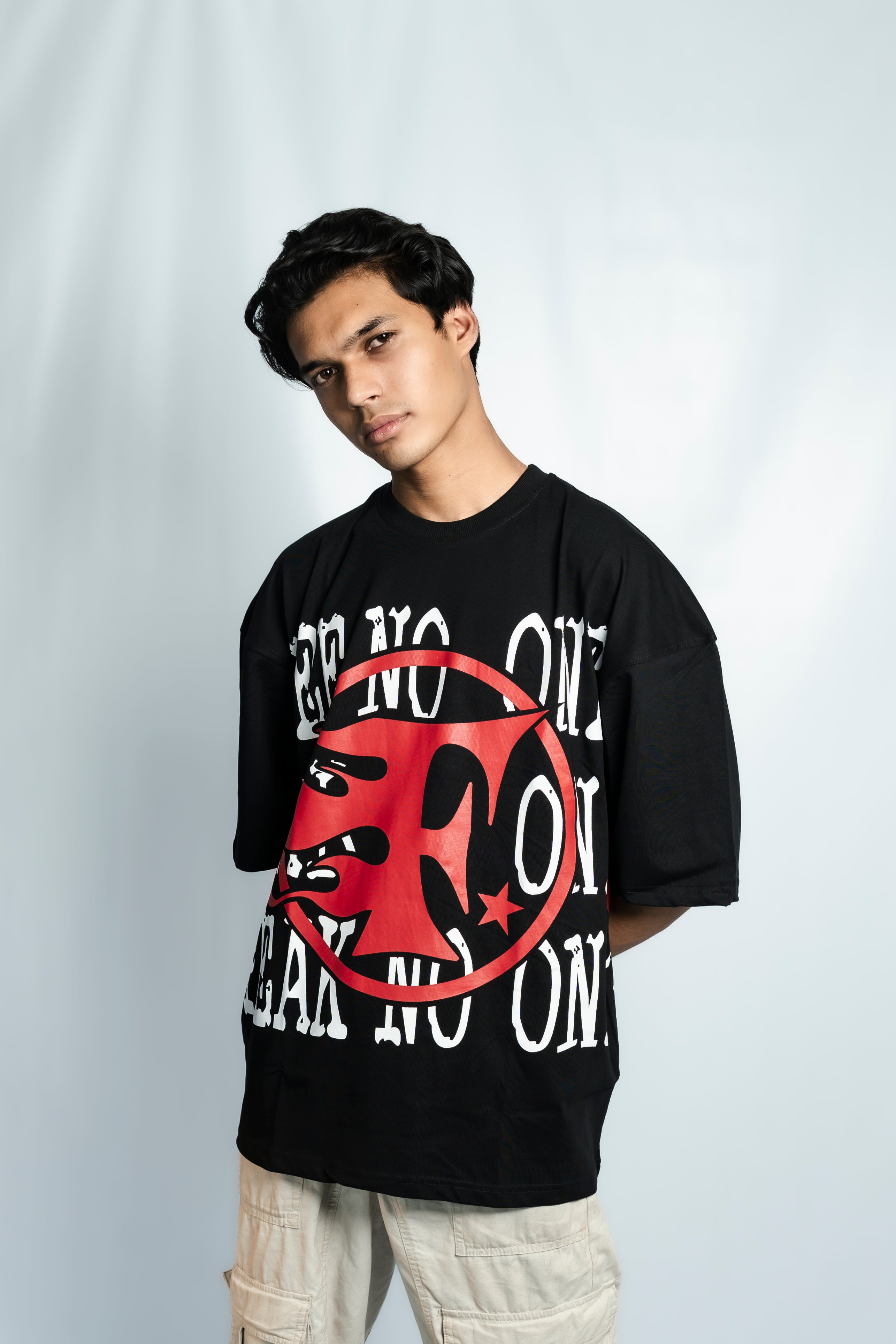 No Emotions Drop Shoulder T-Shirt
