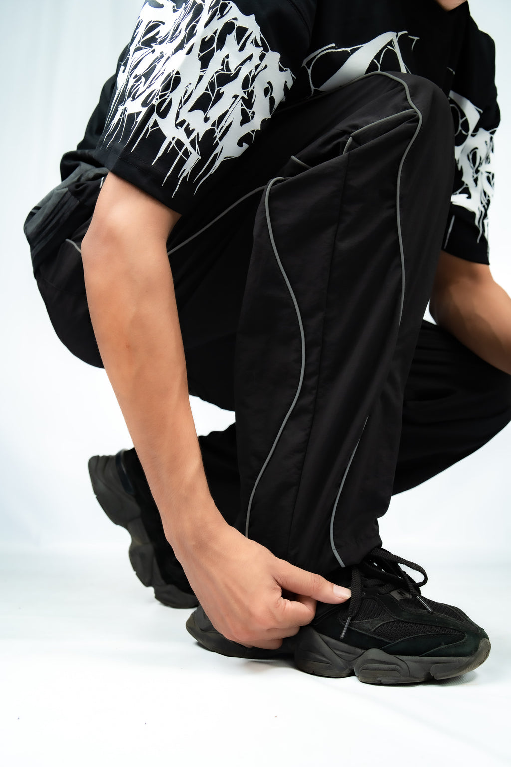 Stripe Baggy Pants