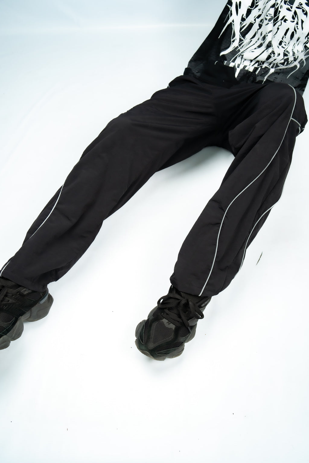Stripe Baggy Pants