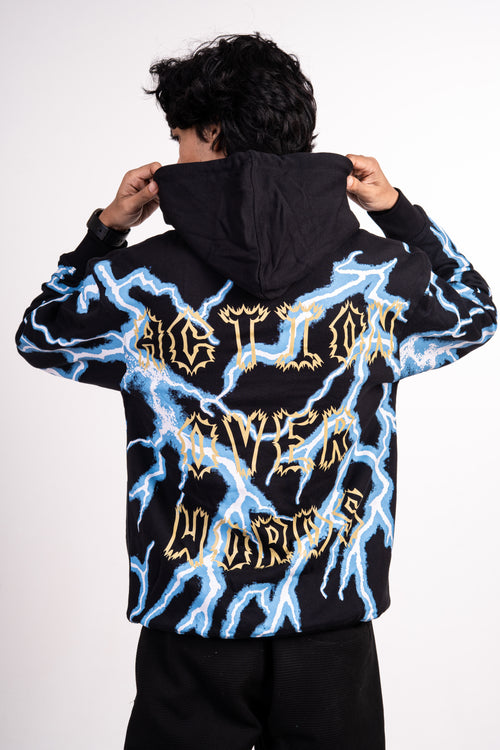 Action Over Words Hoodie