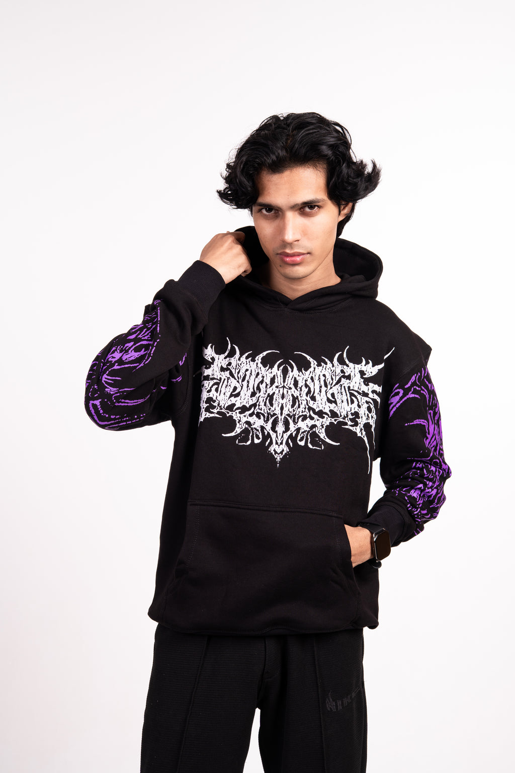 Purple Sword Hoodie