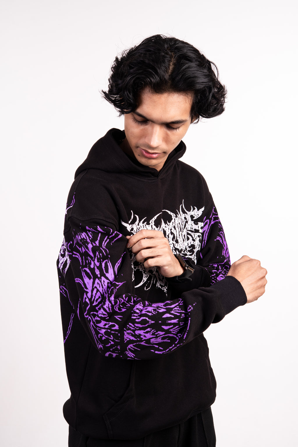 Purple Sword Hoodie